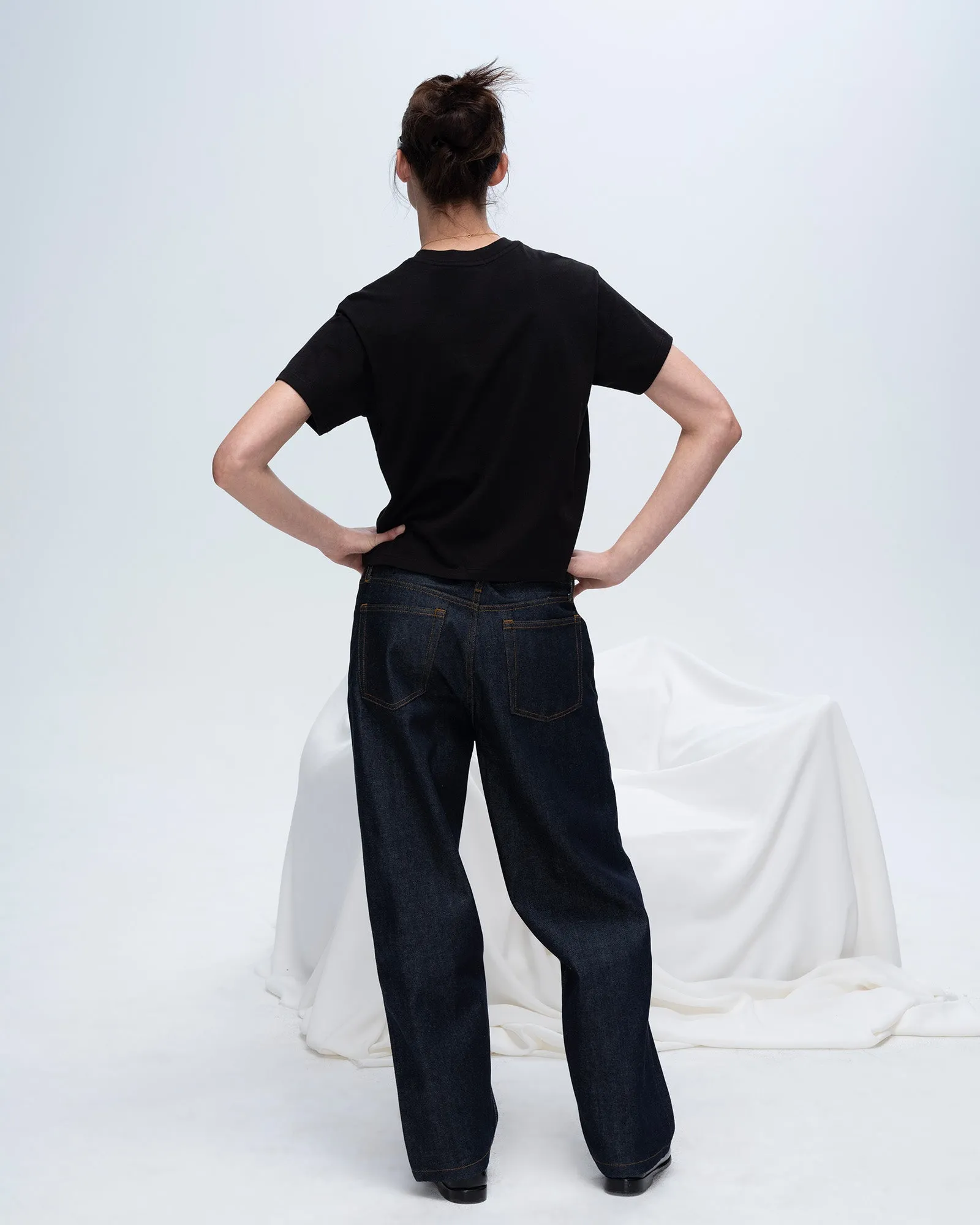 Classic Jersey Short Sleeve Boy Tee - Black be comfy