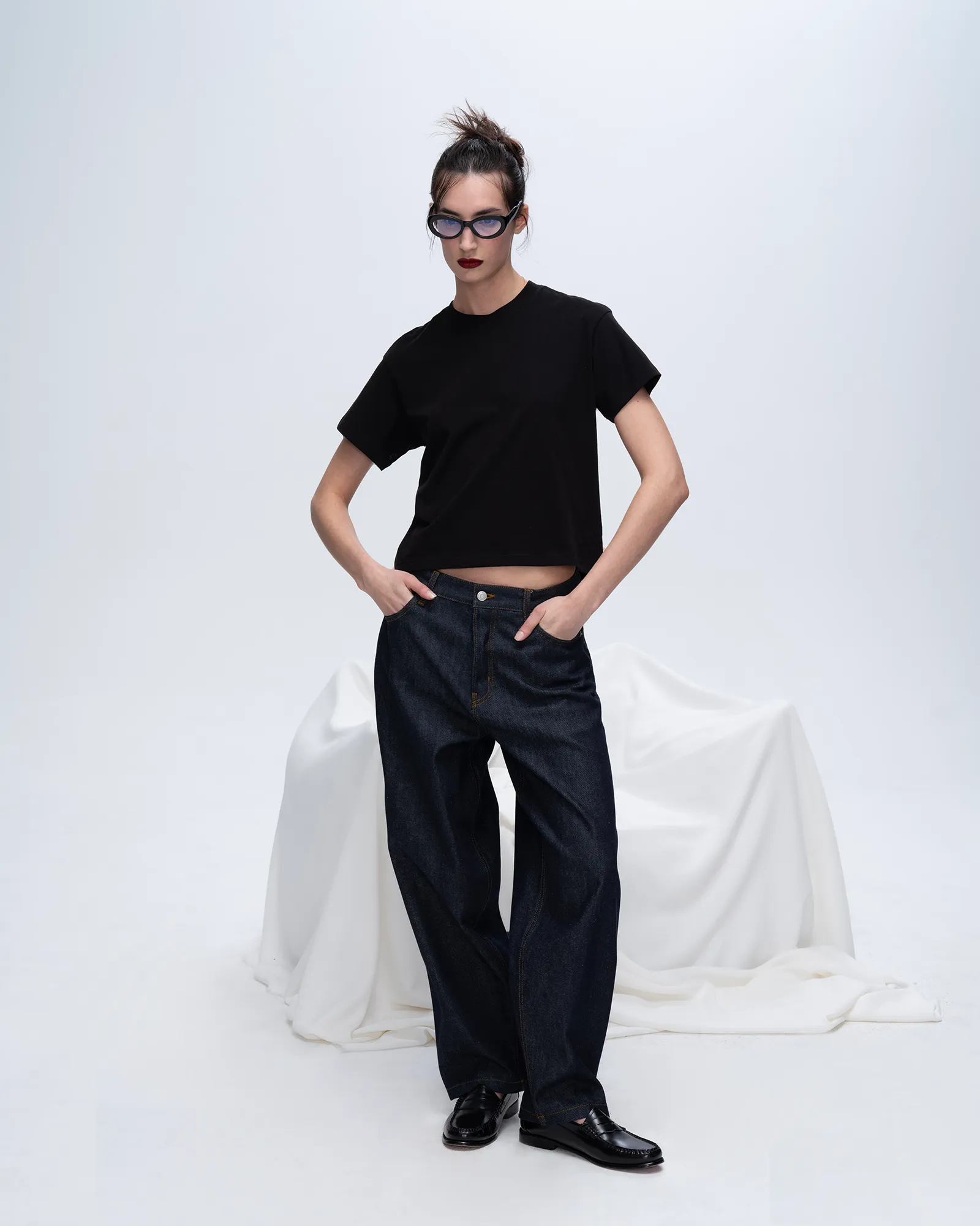 Classic Jersey Short Sleeve Boy Tee - Black love layer