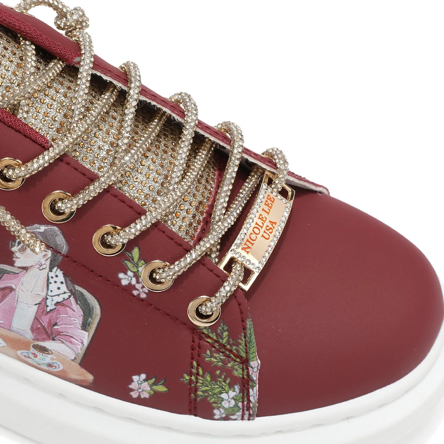 CLASSIC RHINESTONE SNEAKER varied styles