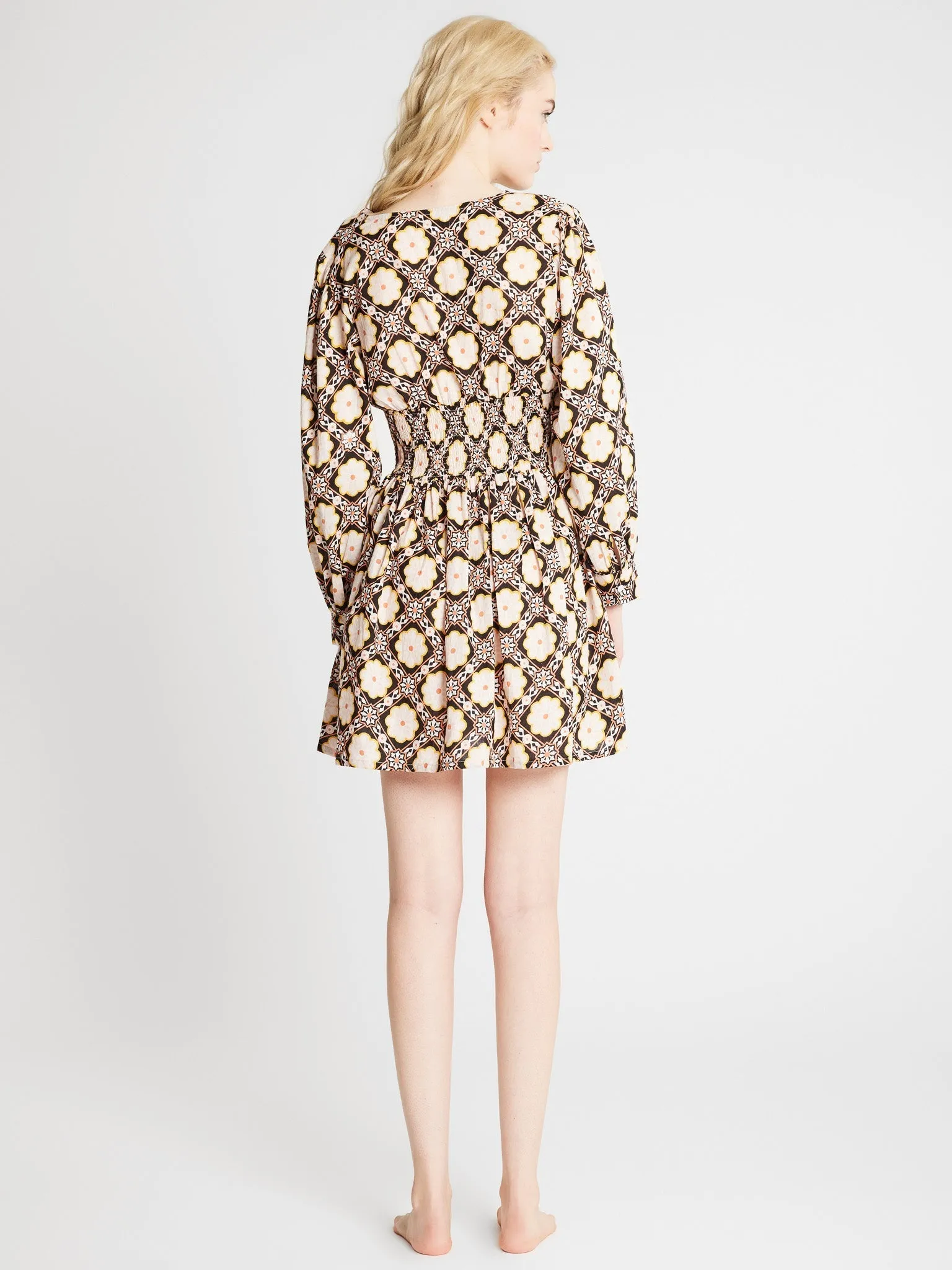 Claudia Dress in Merida cool vibe