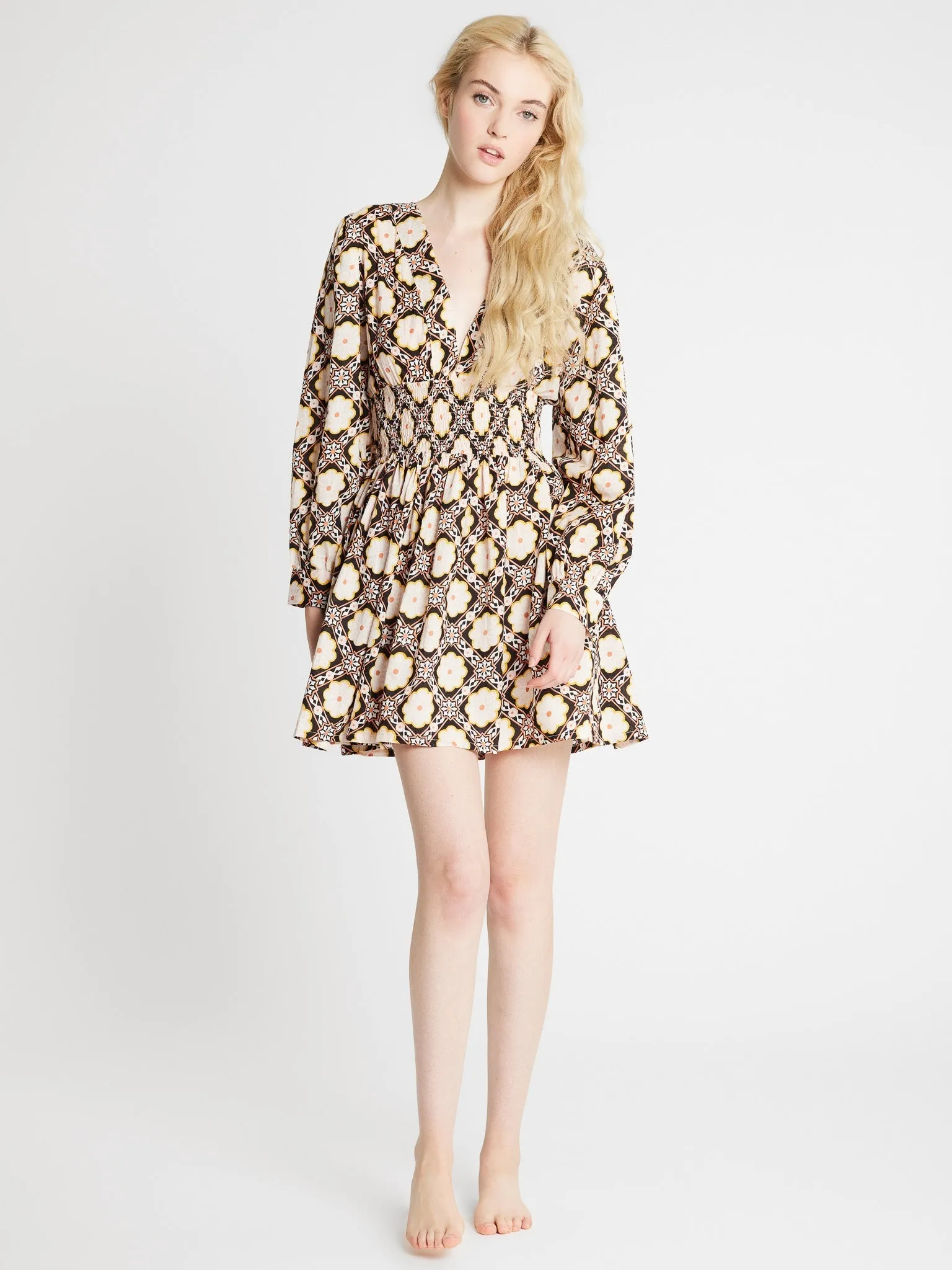 Claudia Dress in Merida chic wear