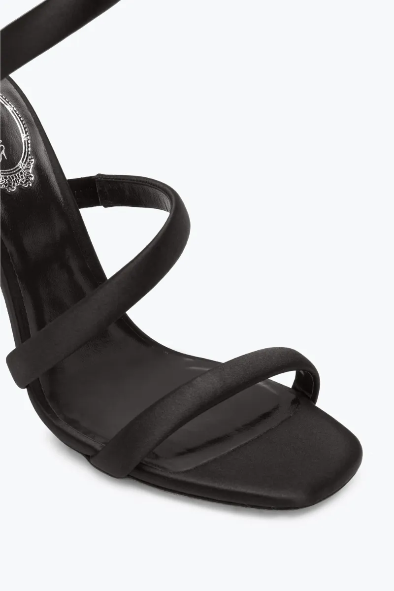 Cleopatra Satin Sandal casual slip-on