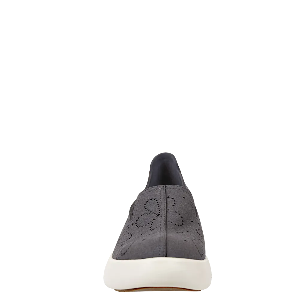 COEXIST in GREY Platform Sneakers secure fit