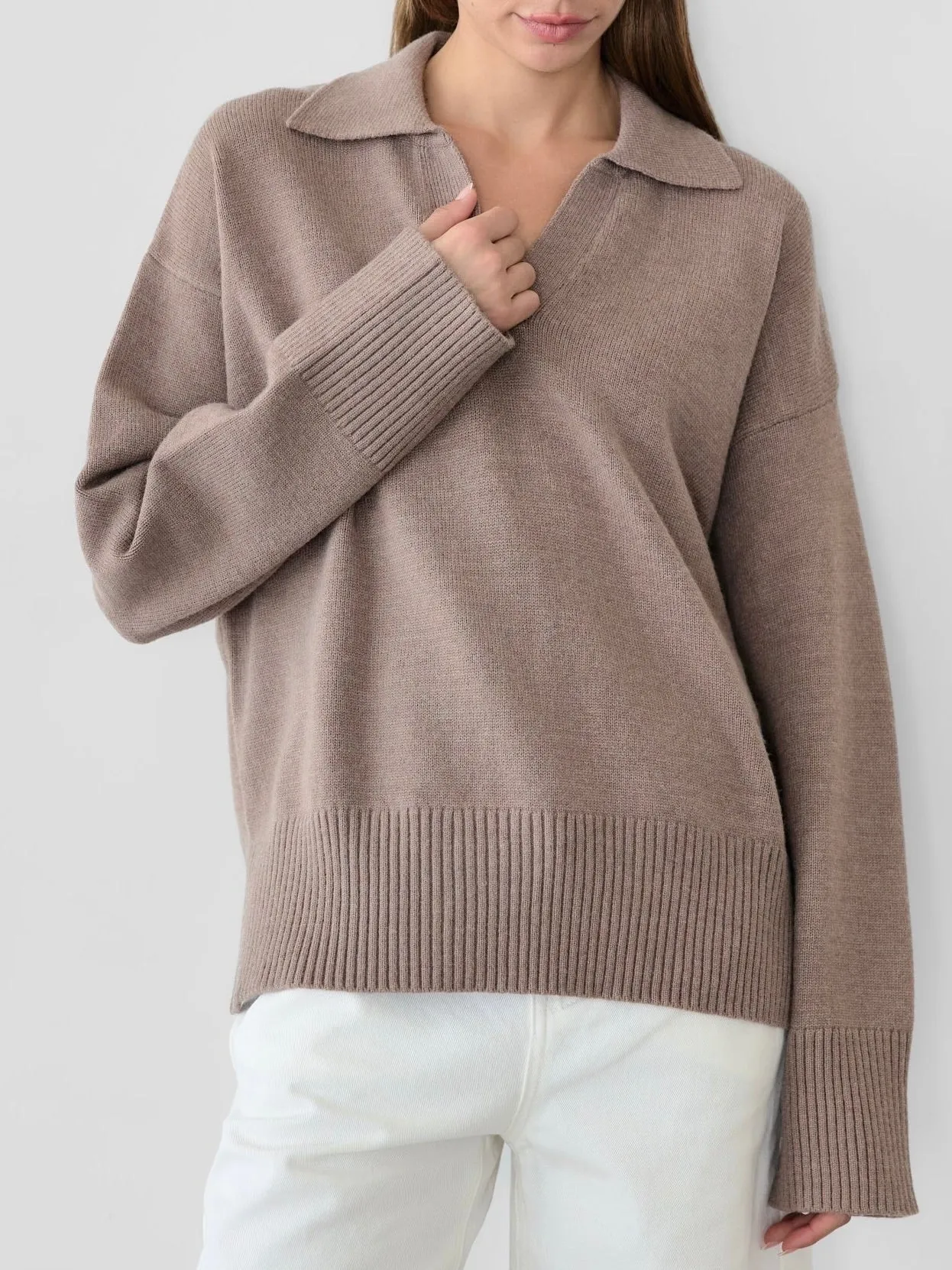 Colette Collared Sweater Trendy Fit
