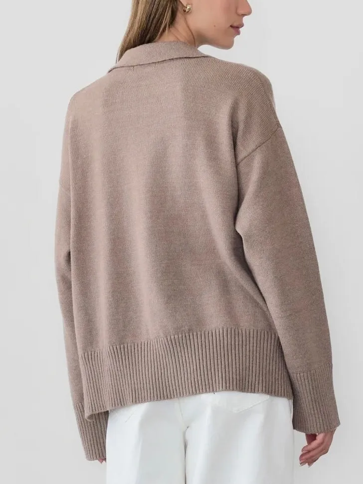 Colette Collared Sweater Daily Fit