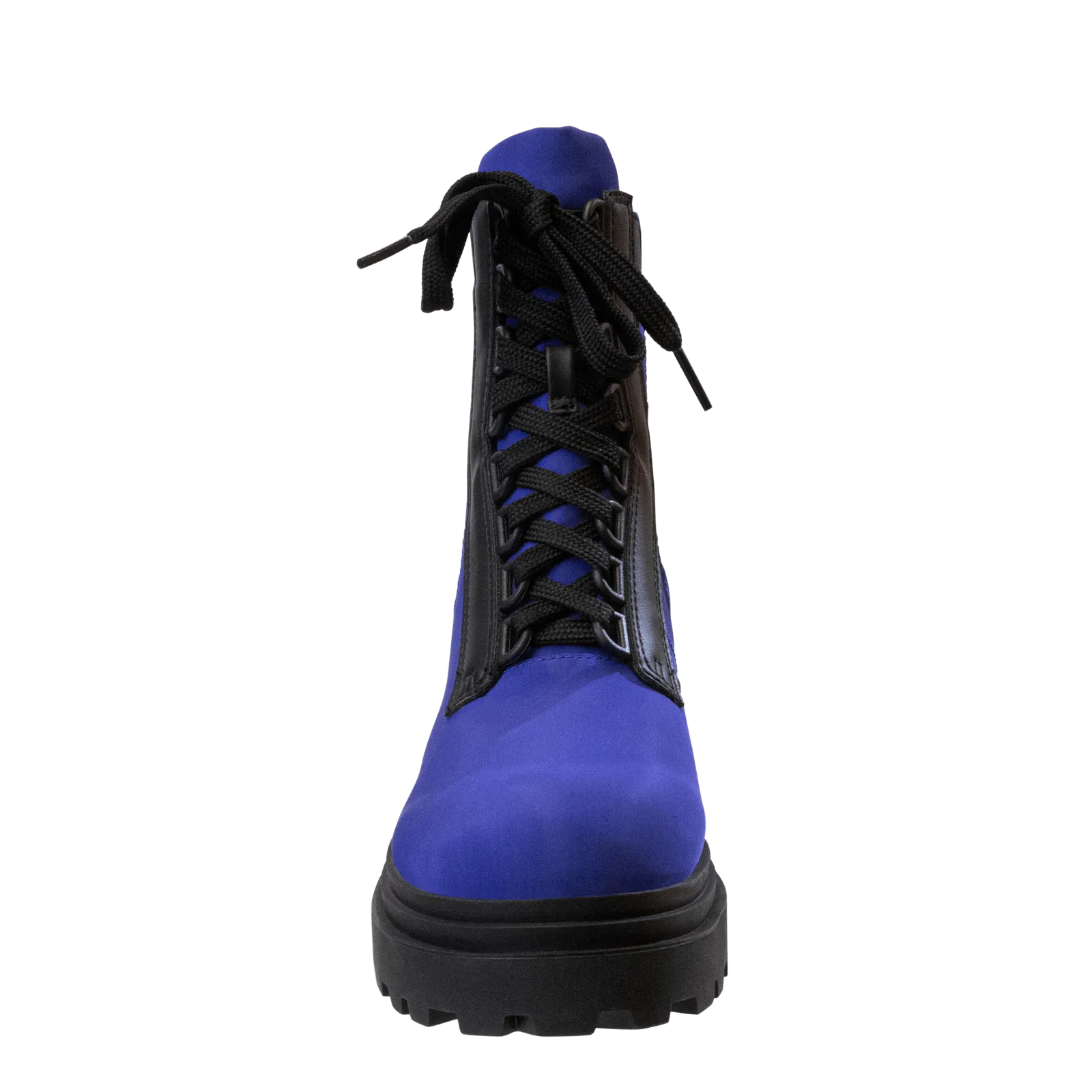 COMMANDER in BLUE Combat Boots Simple match