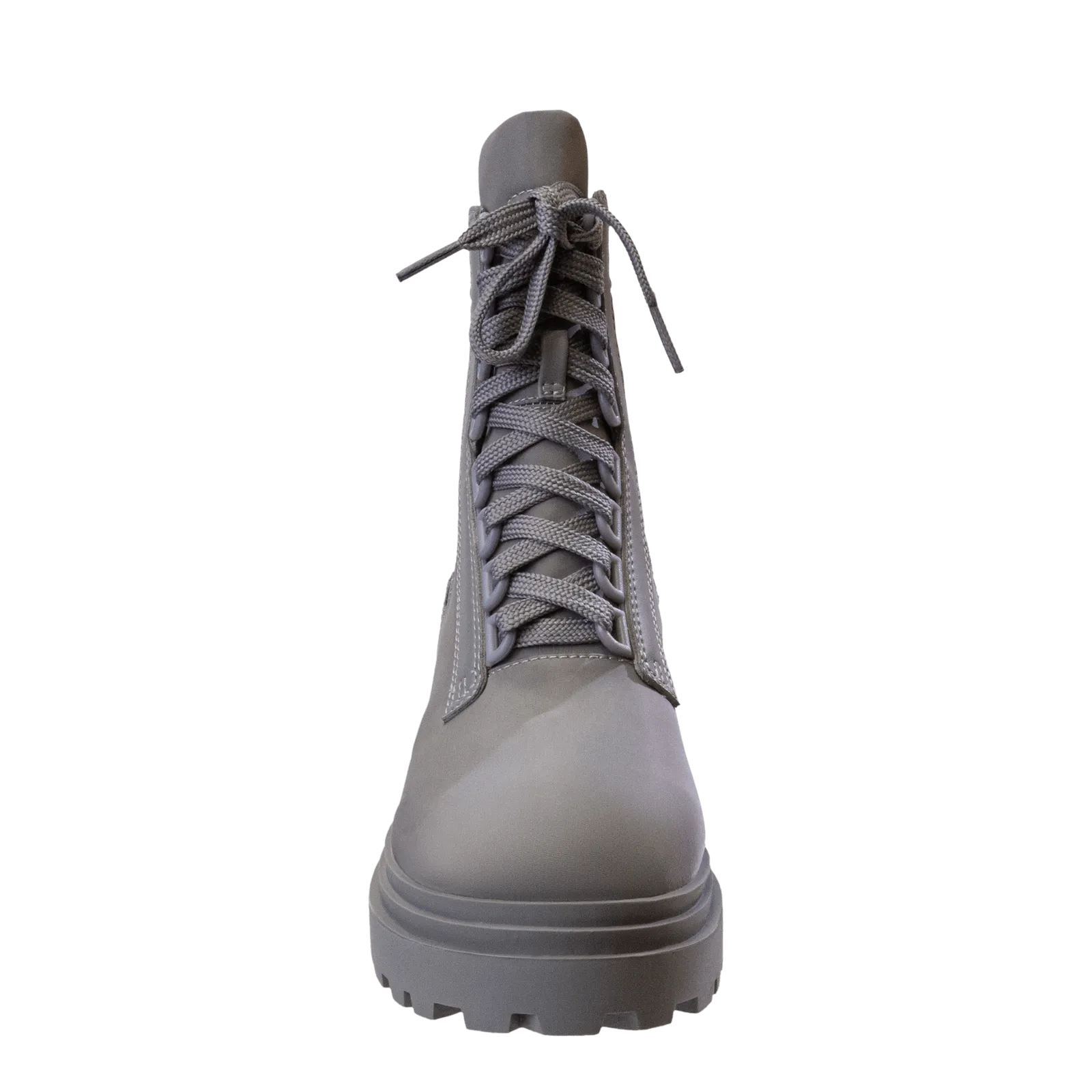 COMMANDER in GREY Combat Boots Soft insole