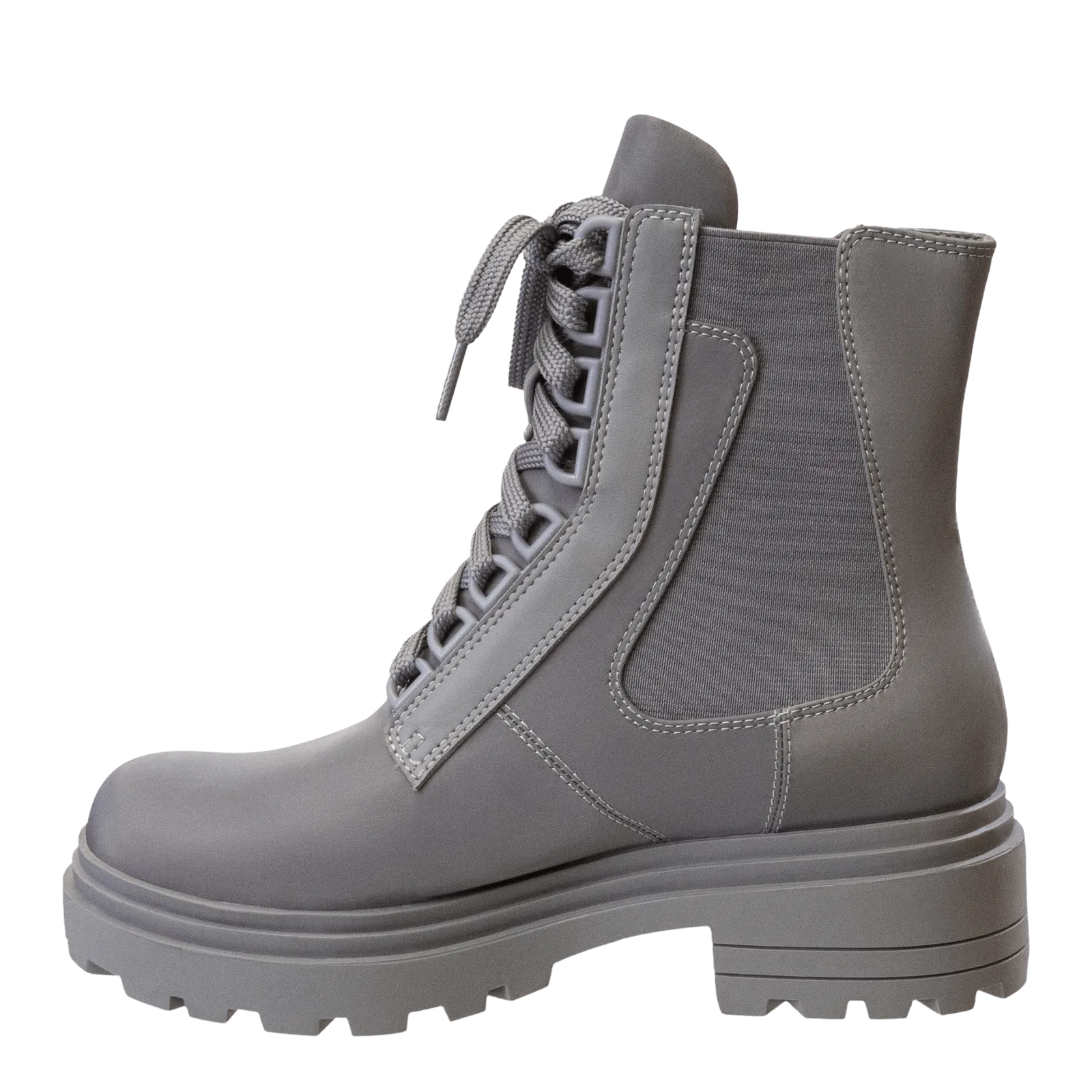 COMMANDER in GREY Combat Boots Style durable