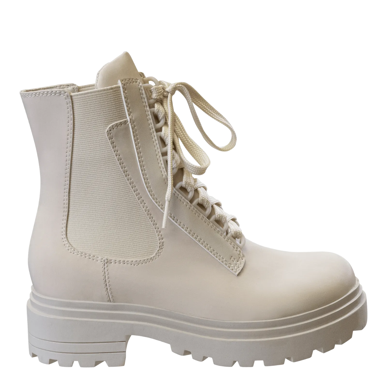 COMMANDER in KHAKI Combat Boots Guard tough