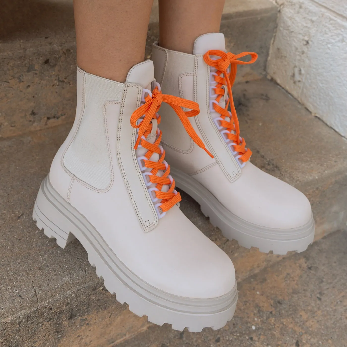 COMMANDER in KHAKI Combat Boots Multi guard