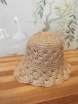 Crochet Bucket Hat casual vibe