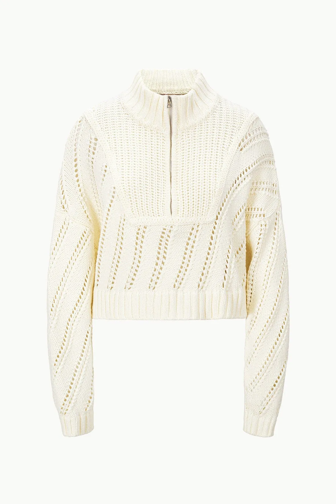 CROPPED HAMPTON SWEATER | IVORY Fall Ready