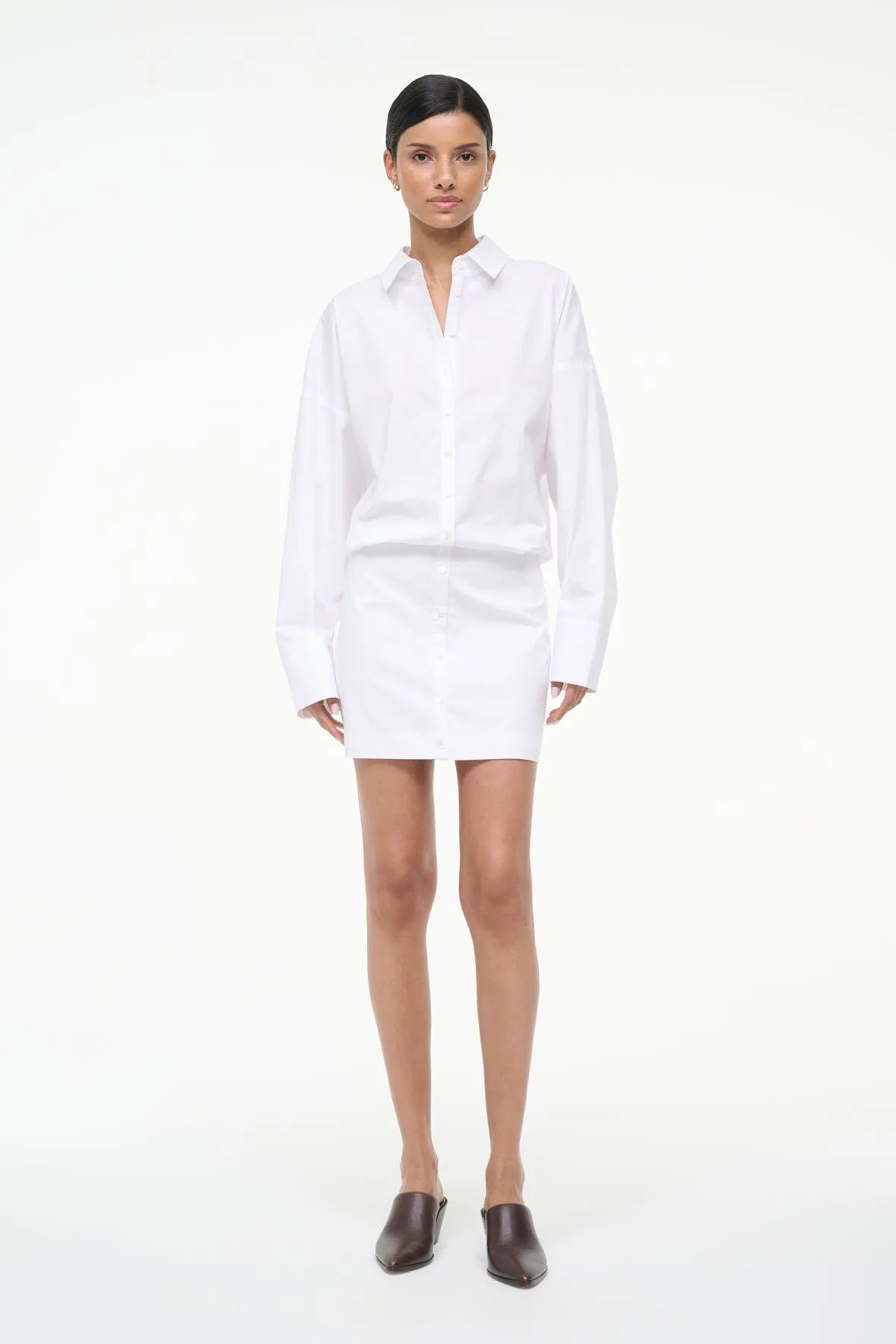 CYNTHIA DRESS | WHITE floral theme