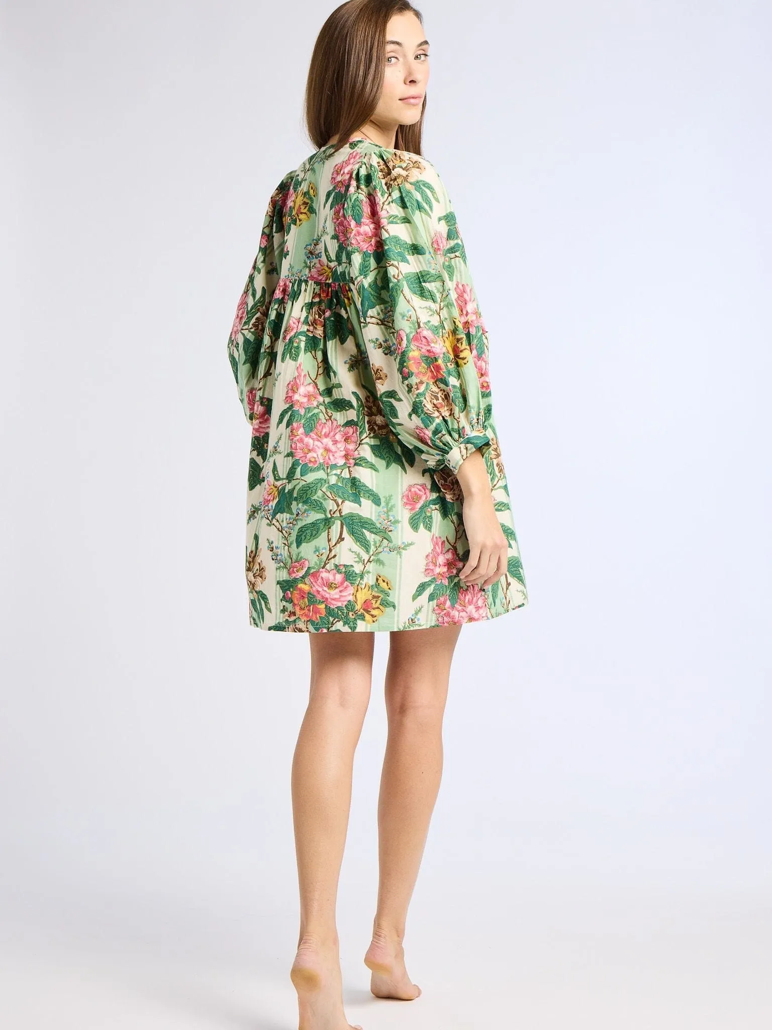 Daisy Dress in Garden Stripe brunch ready