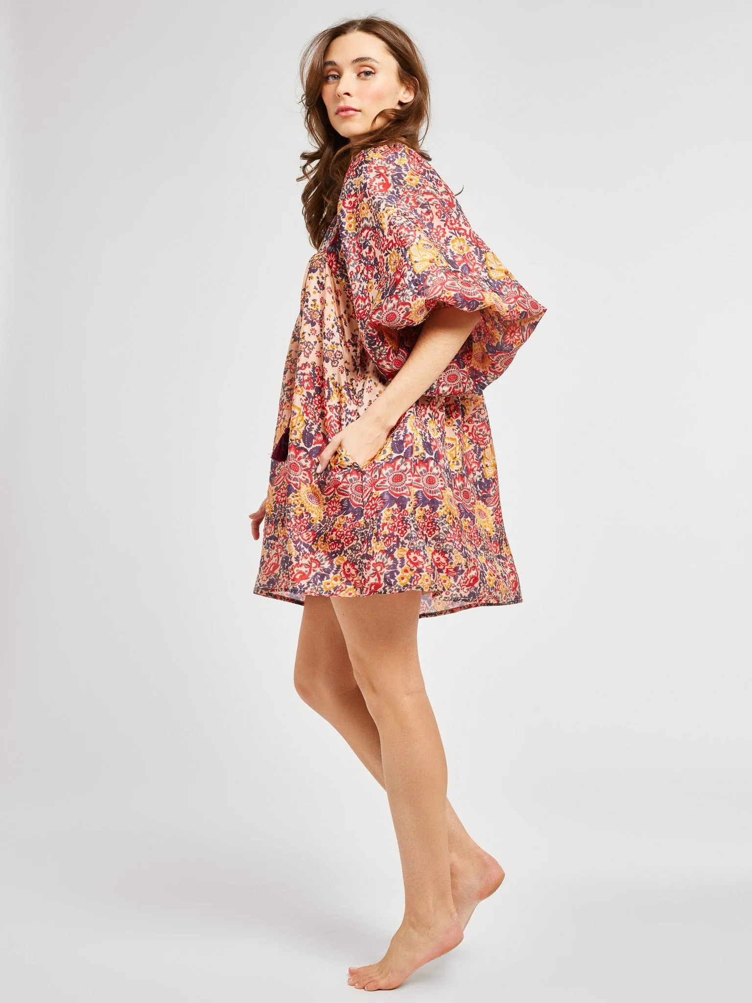 Daisy Dress in Toulouse luxury ease