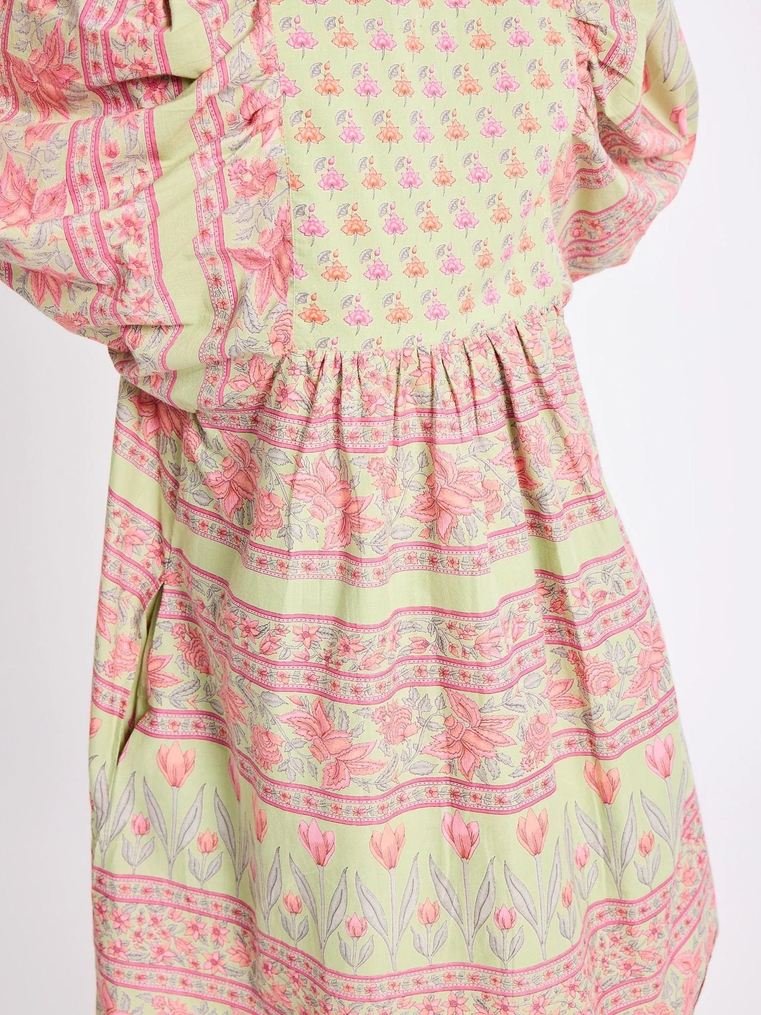 Daisy Dress in Tulip Print fresh glow