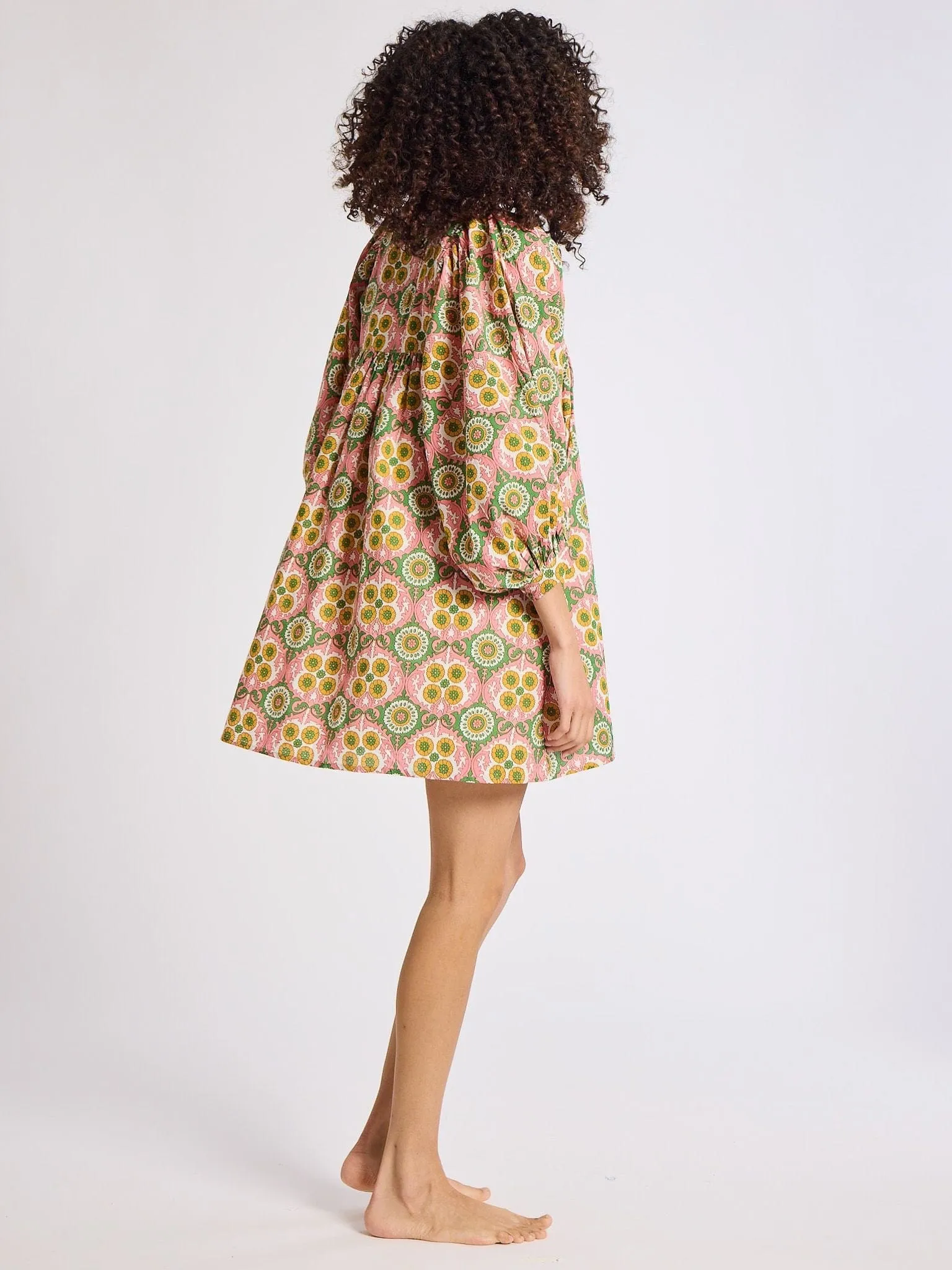 Daisy Dress in Yucatan feminine charm
