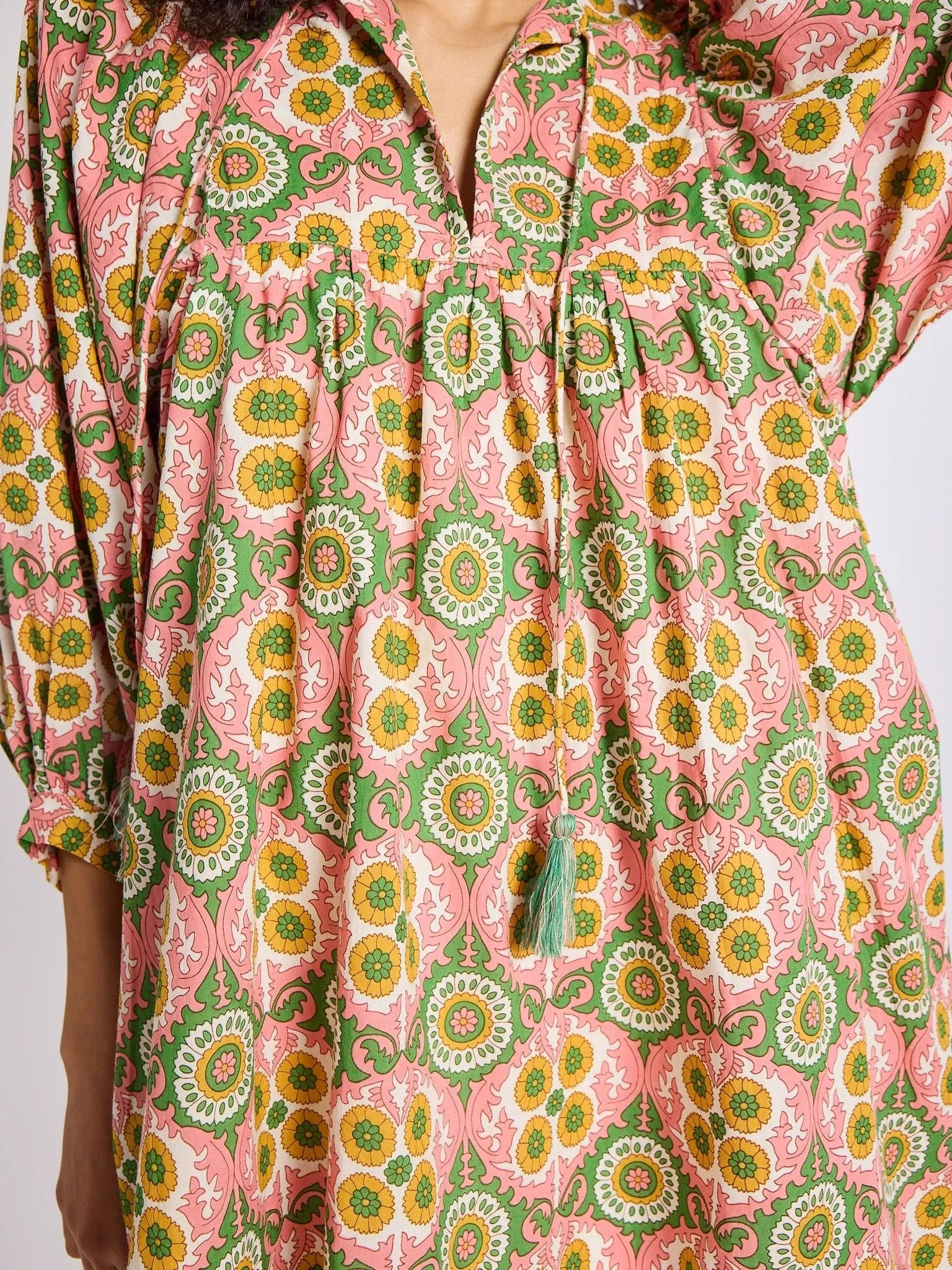 Daisy Dress in Yucatan luxury ease