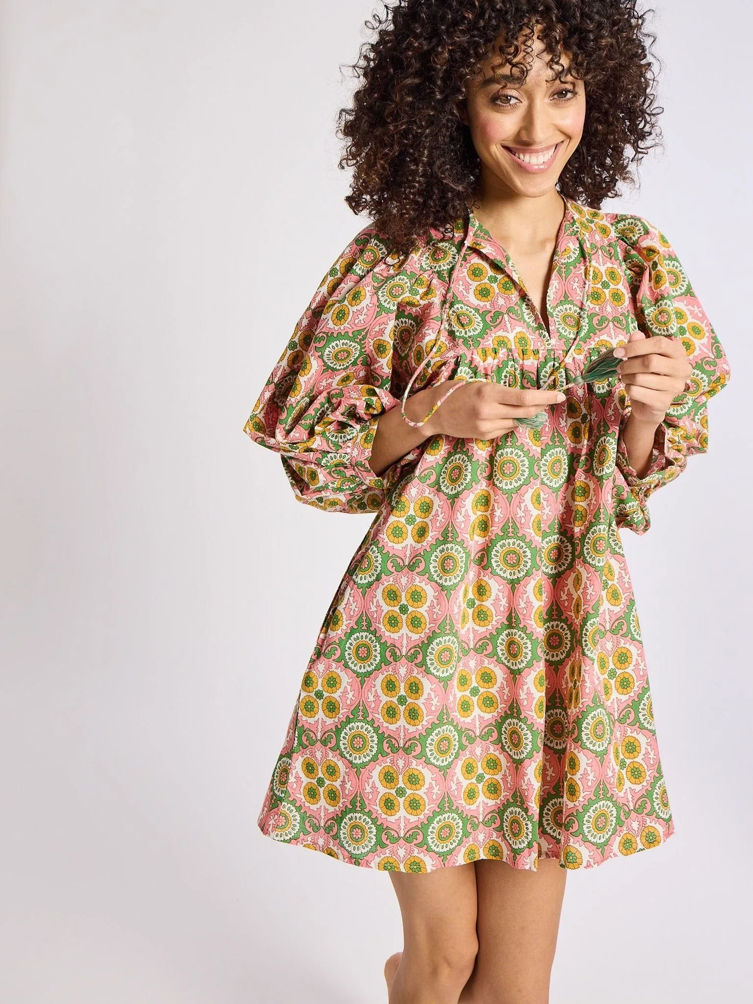 Daisy Dress in Yucatan flirty style