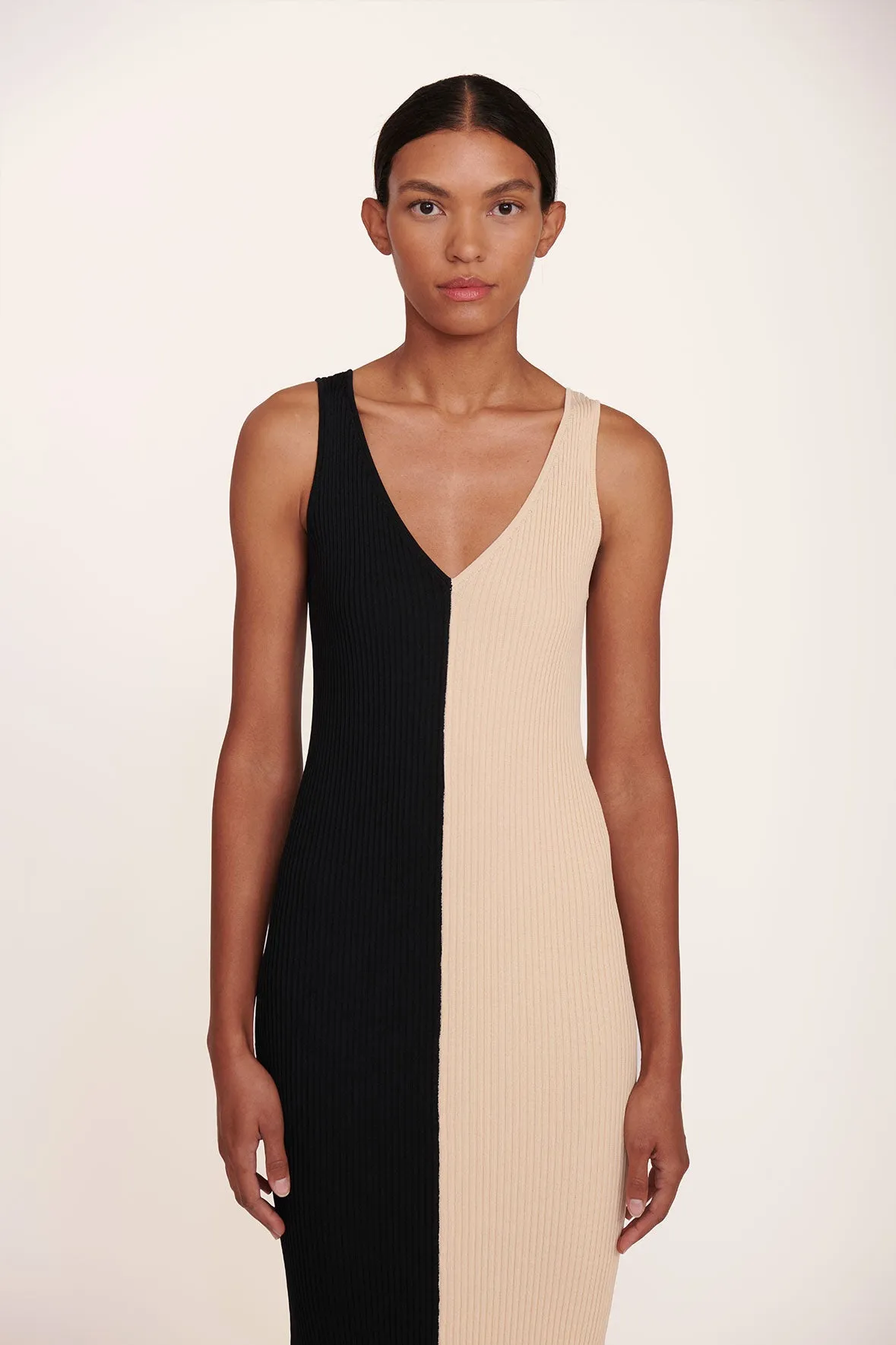 DANA DRESS | BUFF BLACK skin friendly