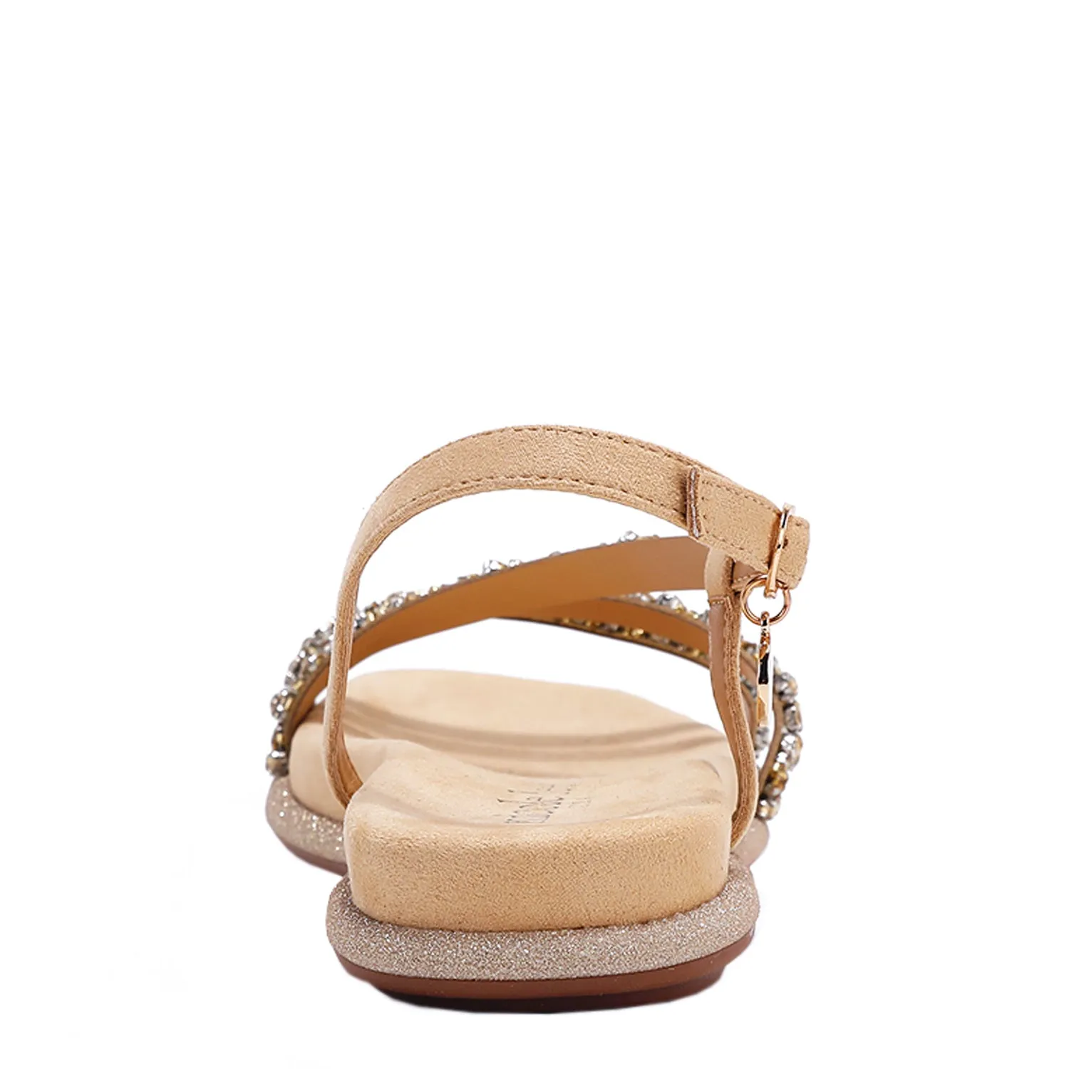 DANI RHINESTONE SANDAL vacation vibe