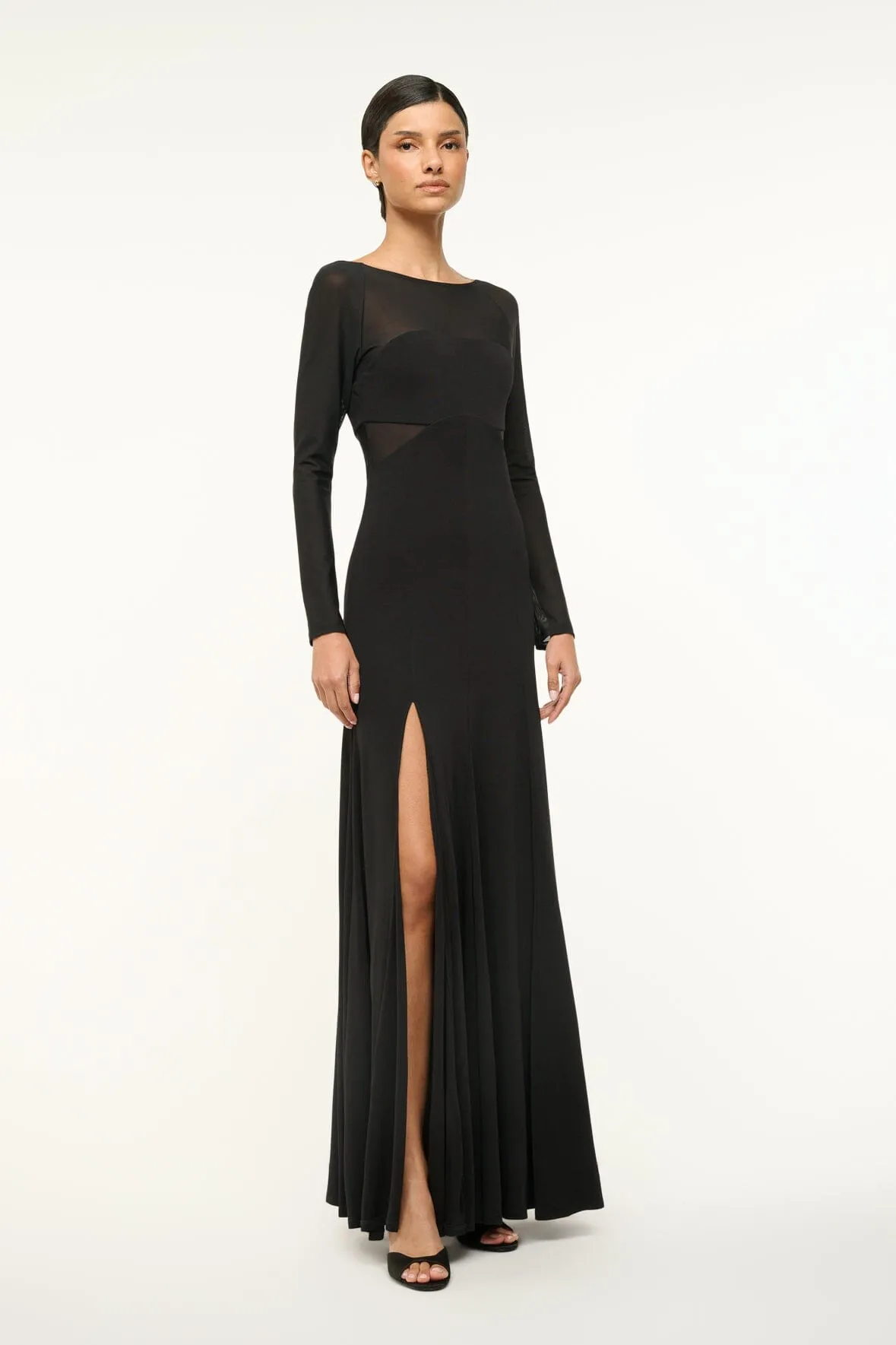 DARA DRESS | BLACK lighthearted tone
