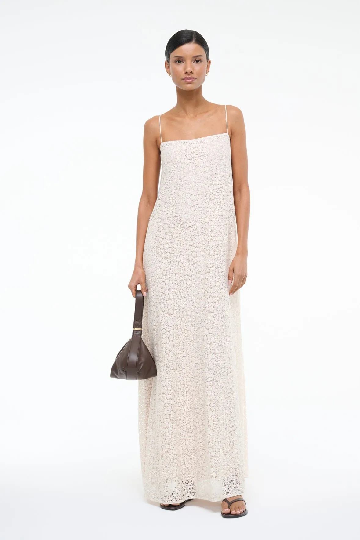 DELFINA DRESS | TINY BLOOM IVORY weekend mode