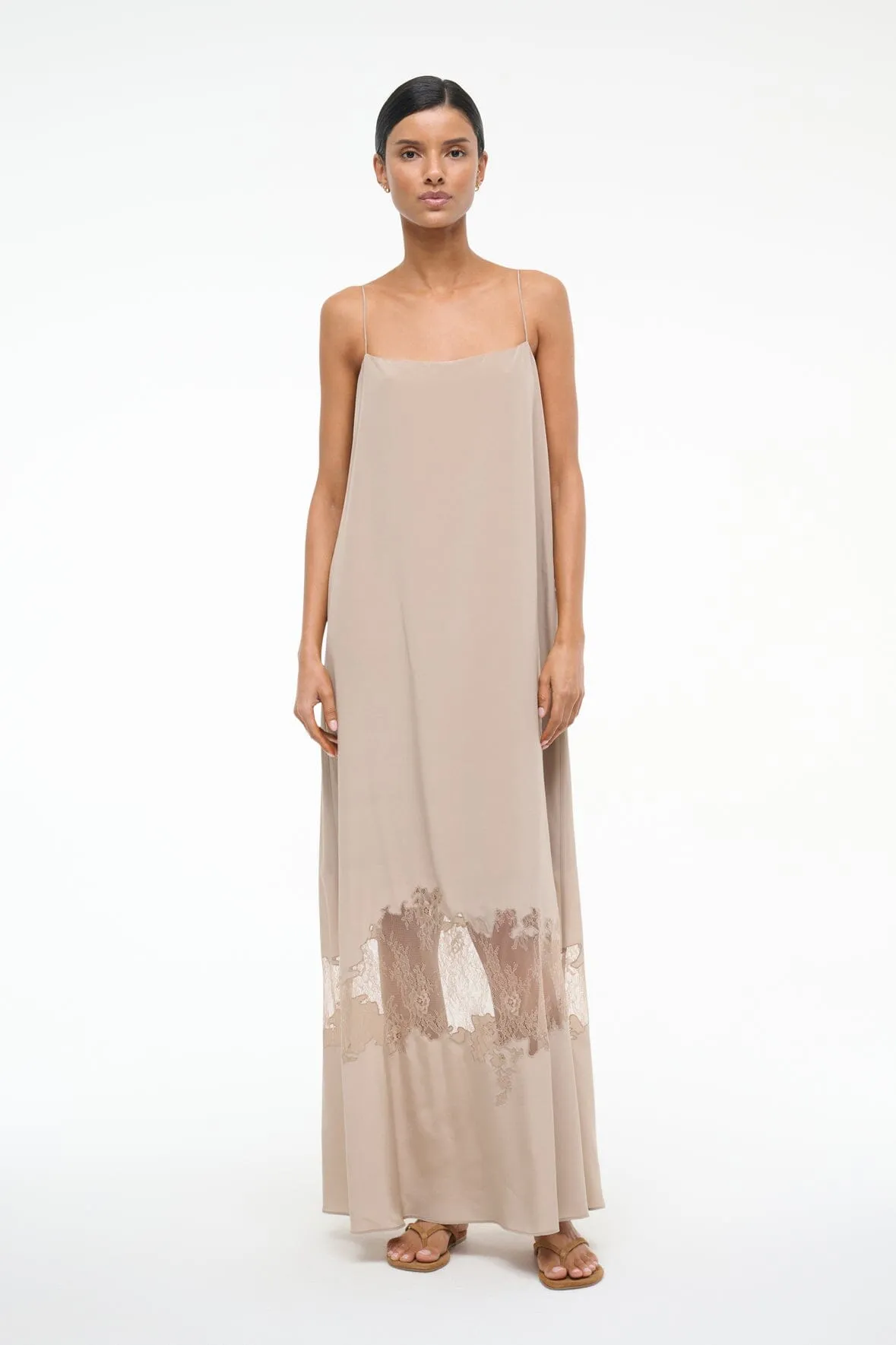 DELFINA SILK DRESS | DUNE playful chic