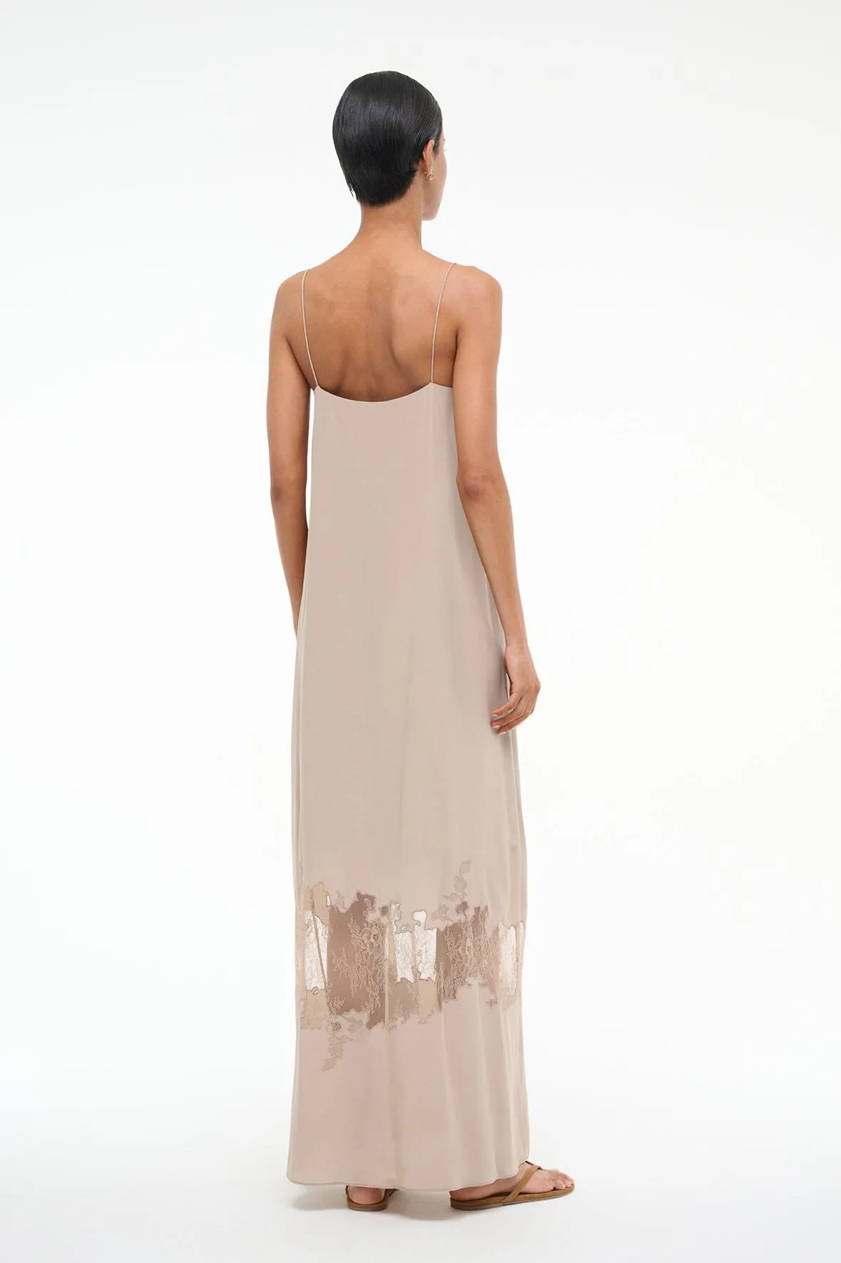 DELFINA SILK DRESS | DUNE classic vibe