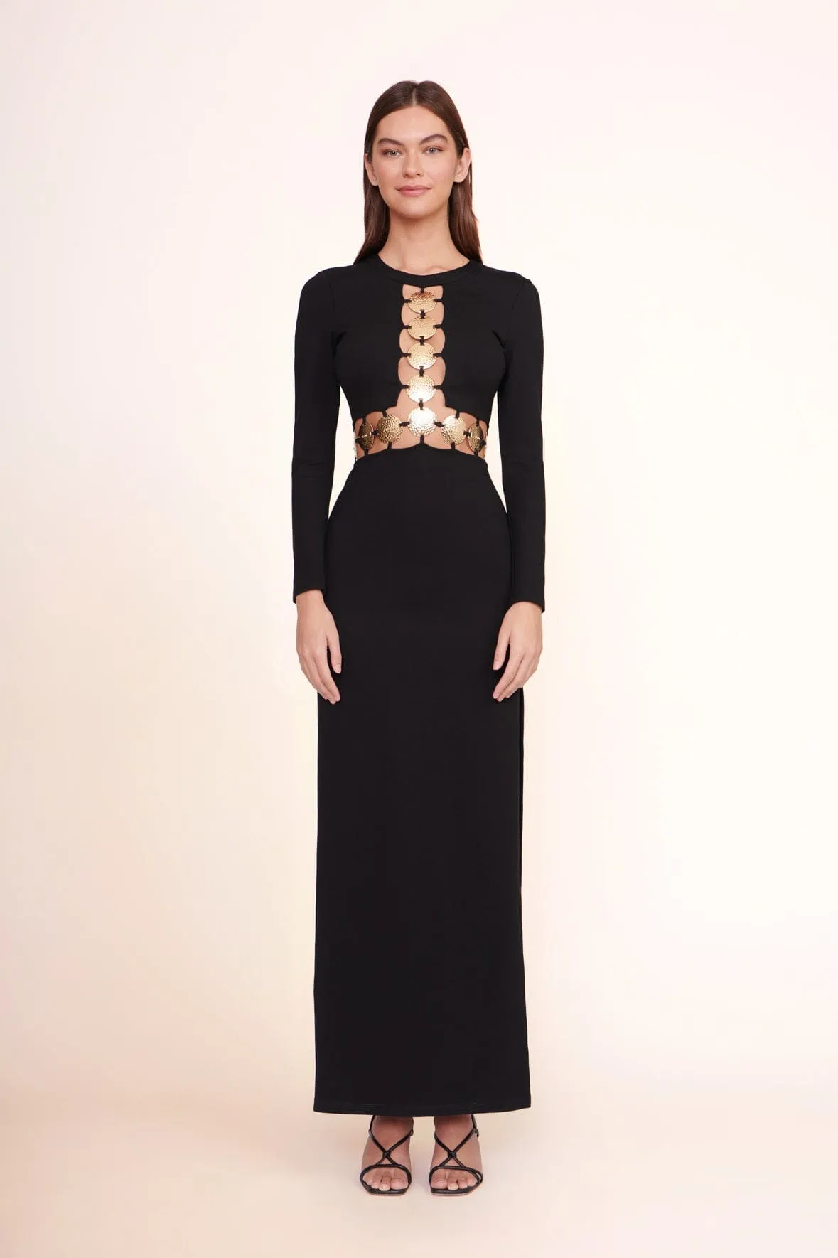 DELPHINE DRESS | BLACK garden charm