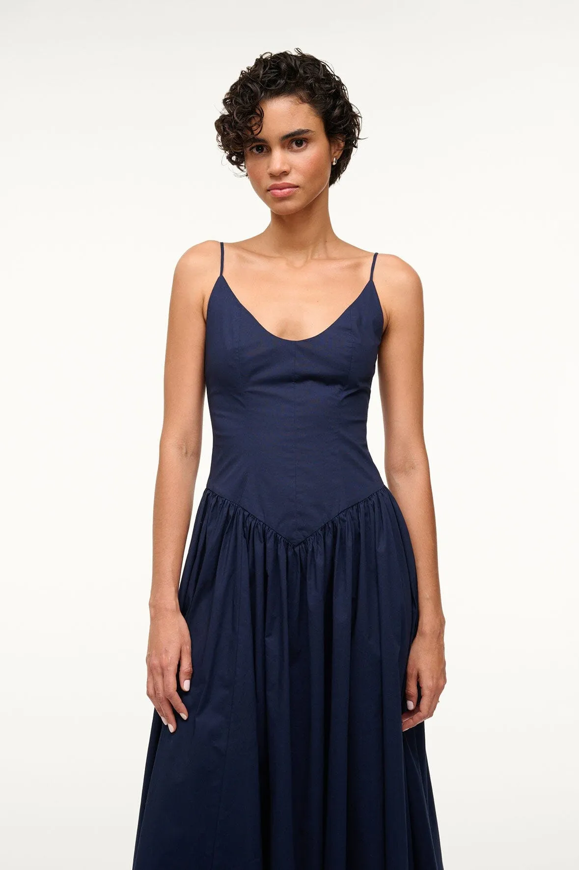 DENA DRESS | NAVY cool edge
