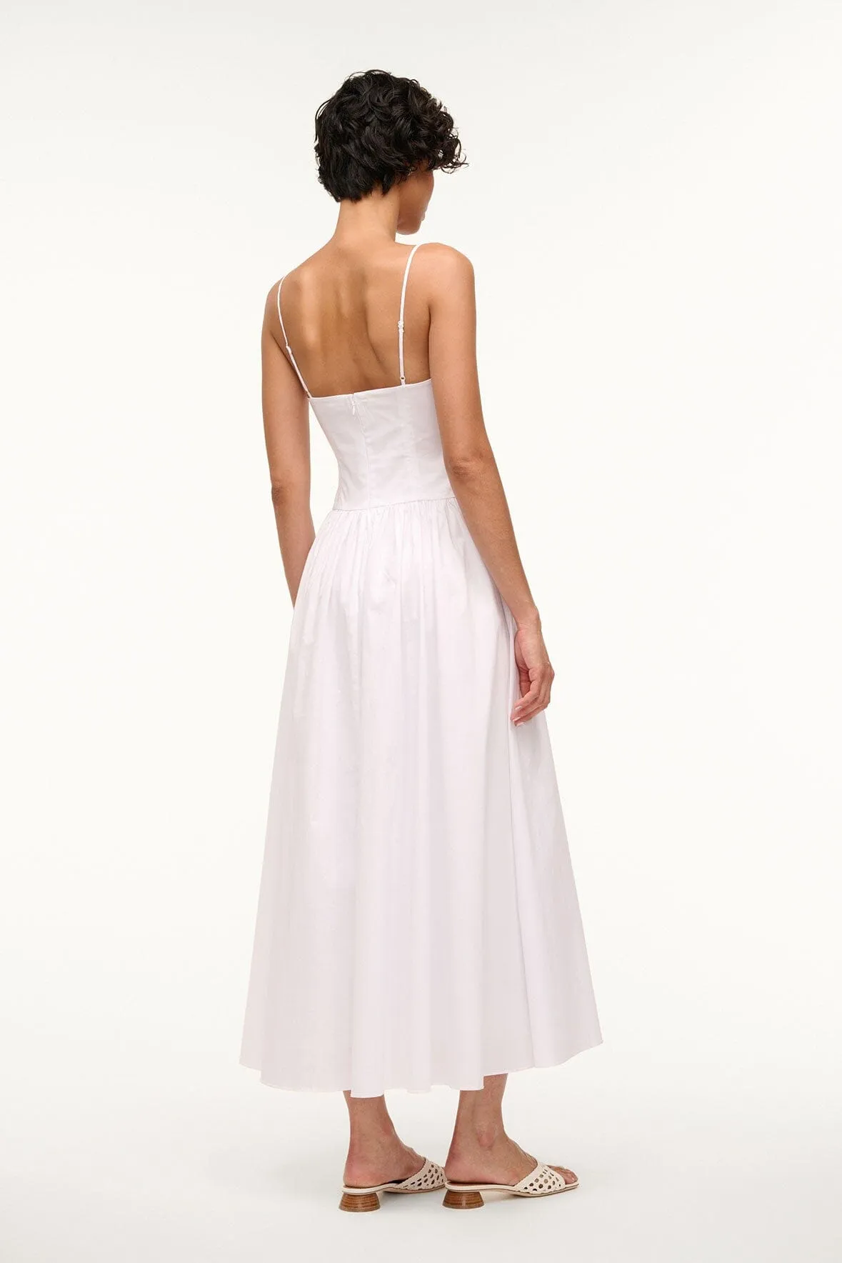 DENA DRESS | WHITE calm glow