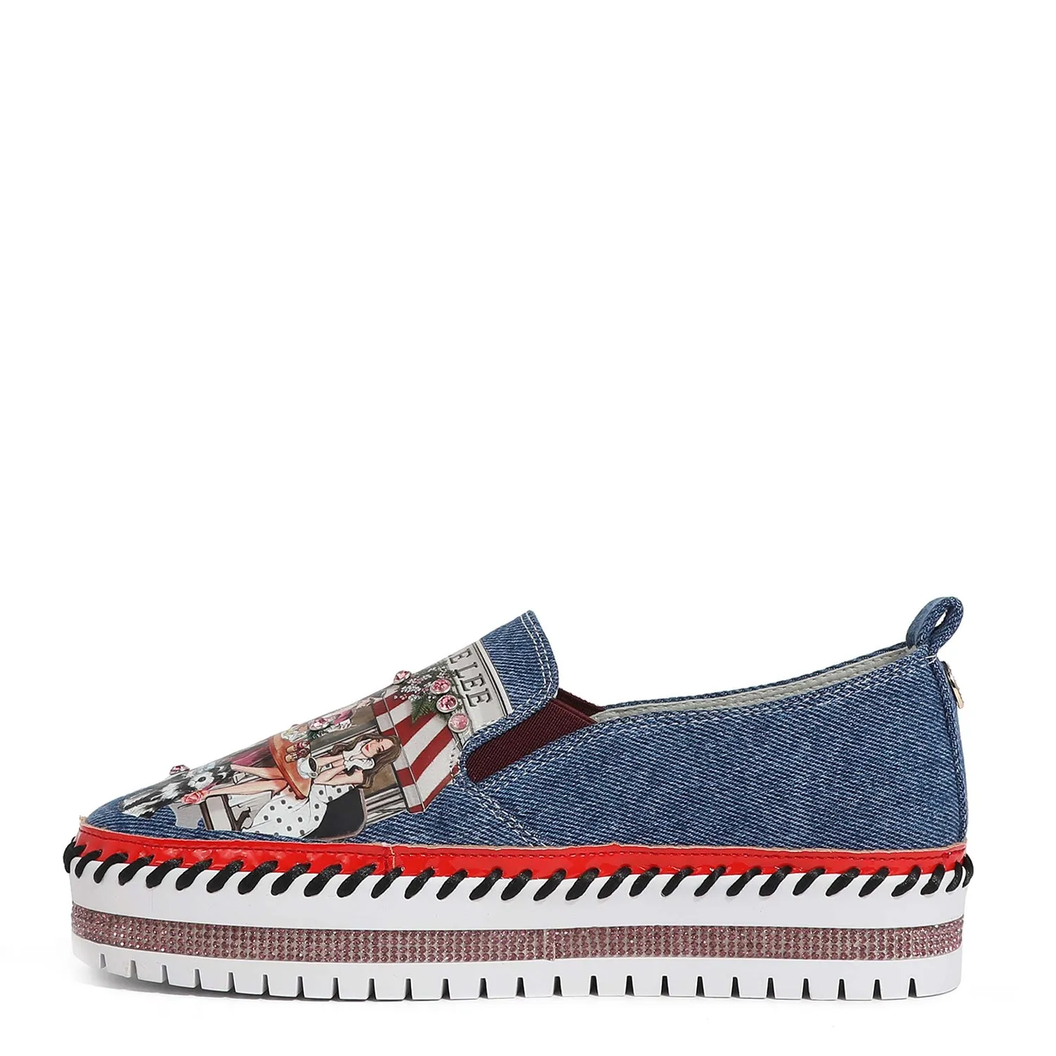 DENIM SLIP ON SNEAKER youth energy