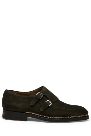 Diamante III Double Monk Shoes stretchy fit