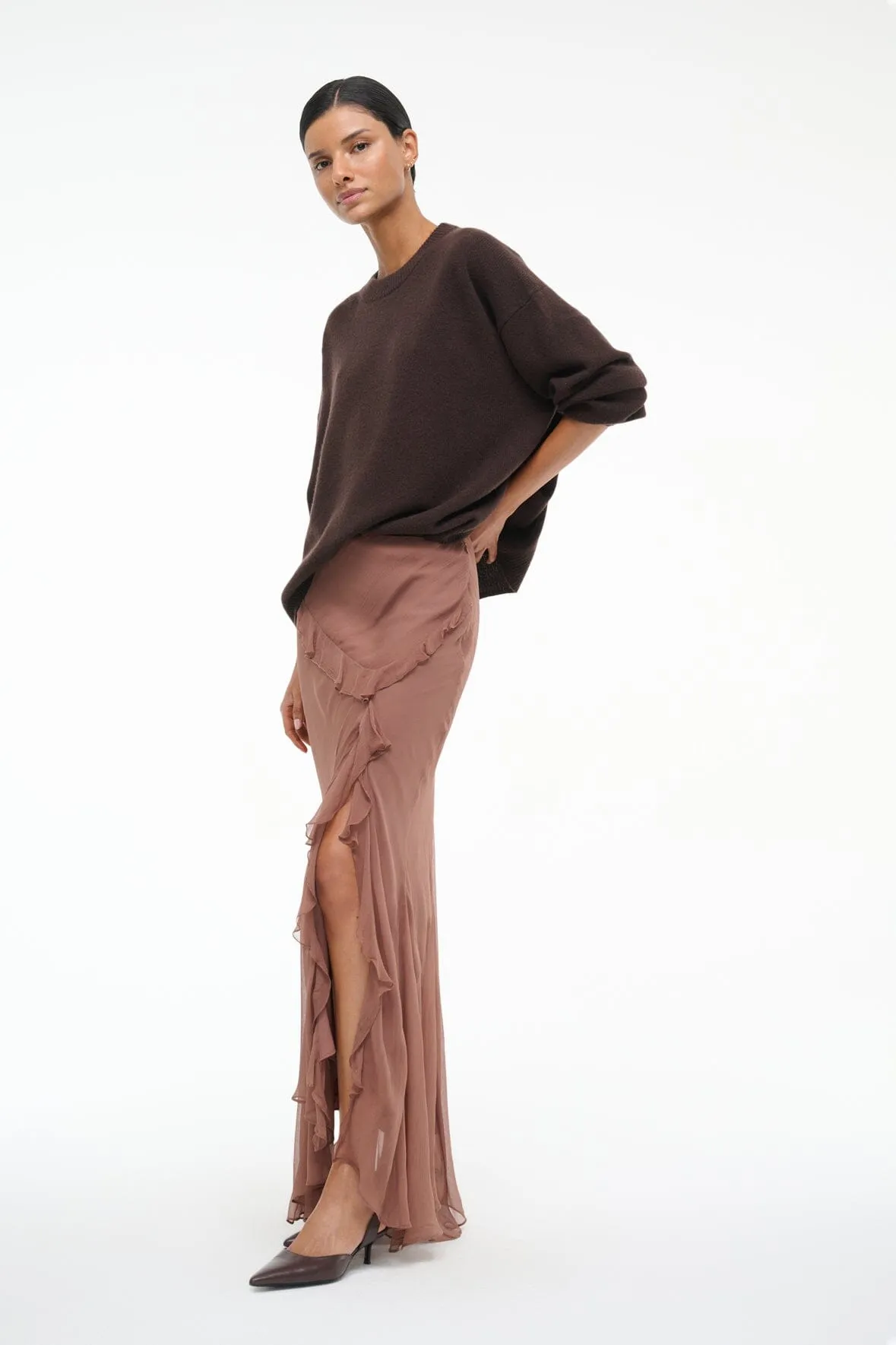 DIANA SKIRT | MOCHA natural charm