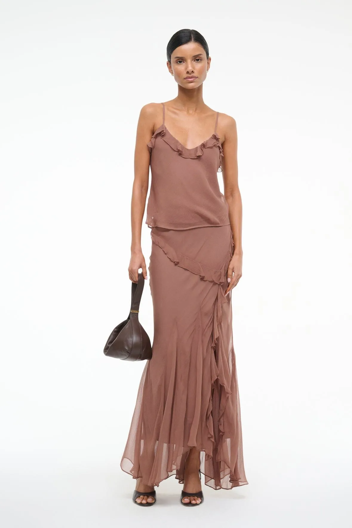 DIANA SKIRT | MOCHA varied style