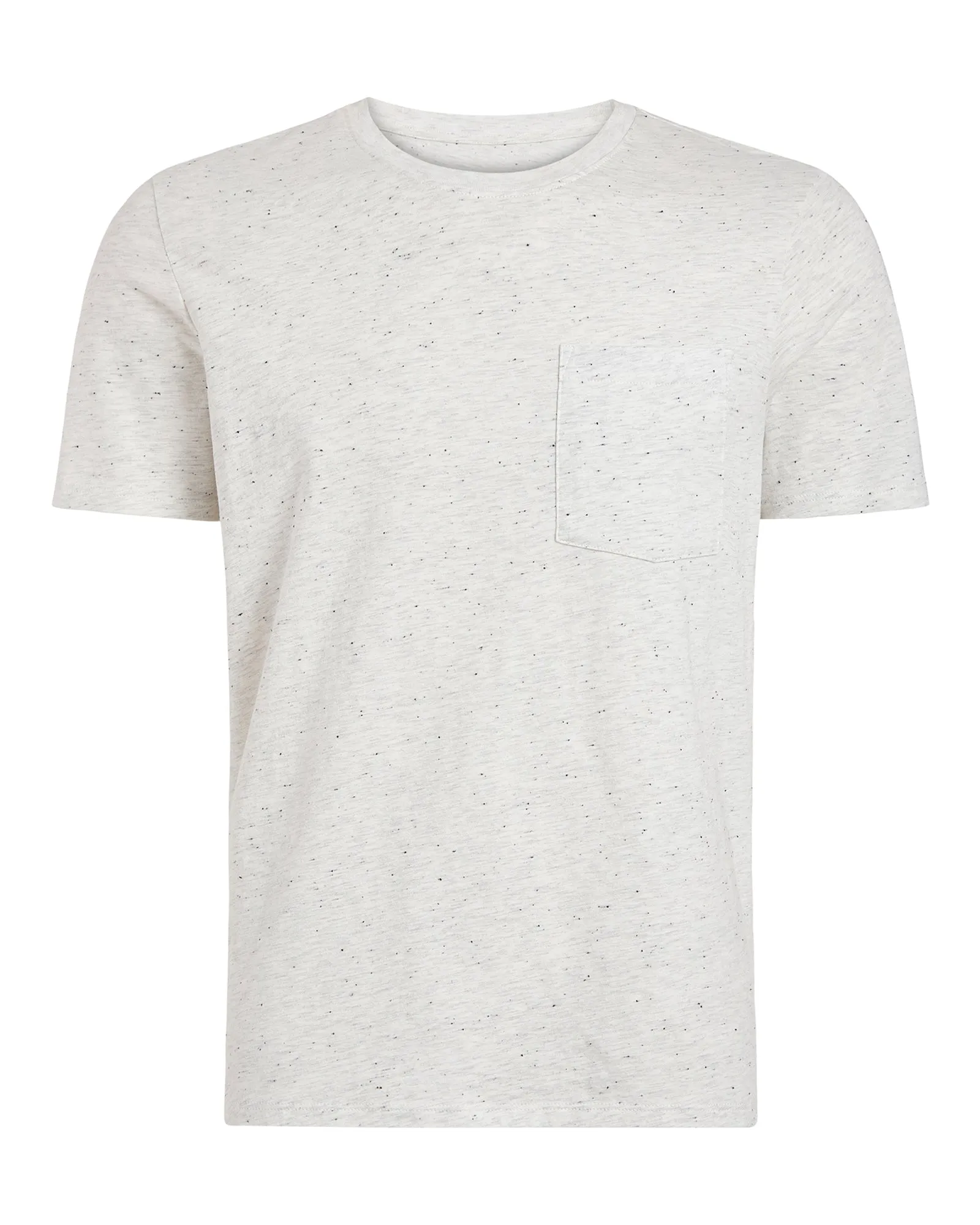 Donegal Jersey Short Sleeve Pocket Tee - H. Silver light move