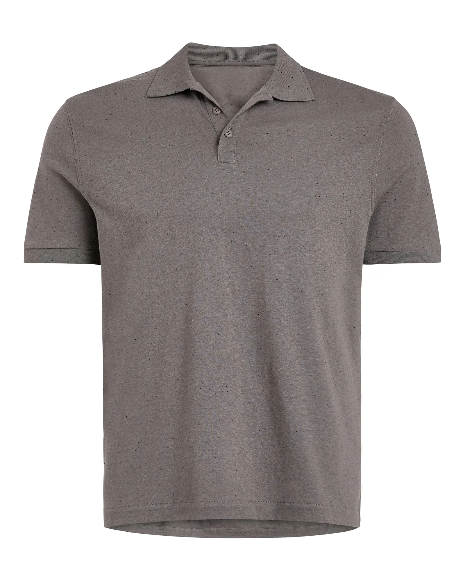 Donegal Jersey Short Sleeve Polo - Steel art street
