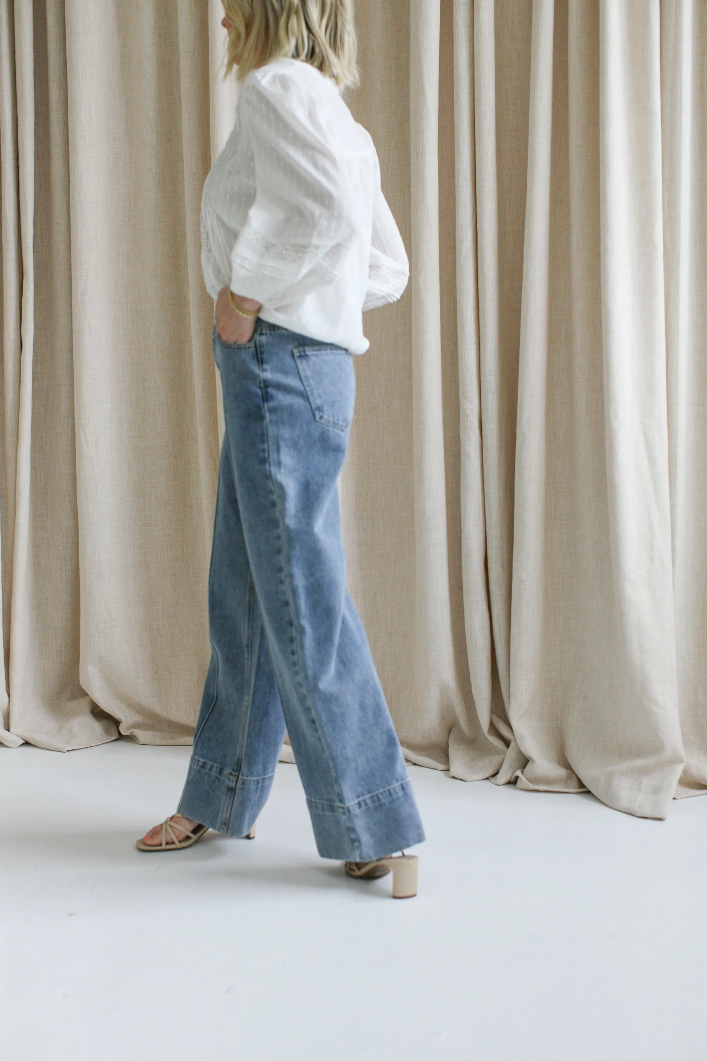 Drew Denim Pant classical style