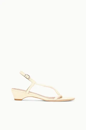 EDEN SANDAL | CREAM natural material