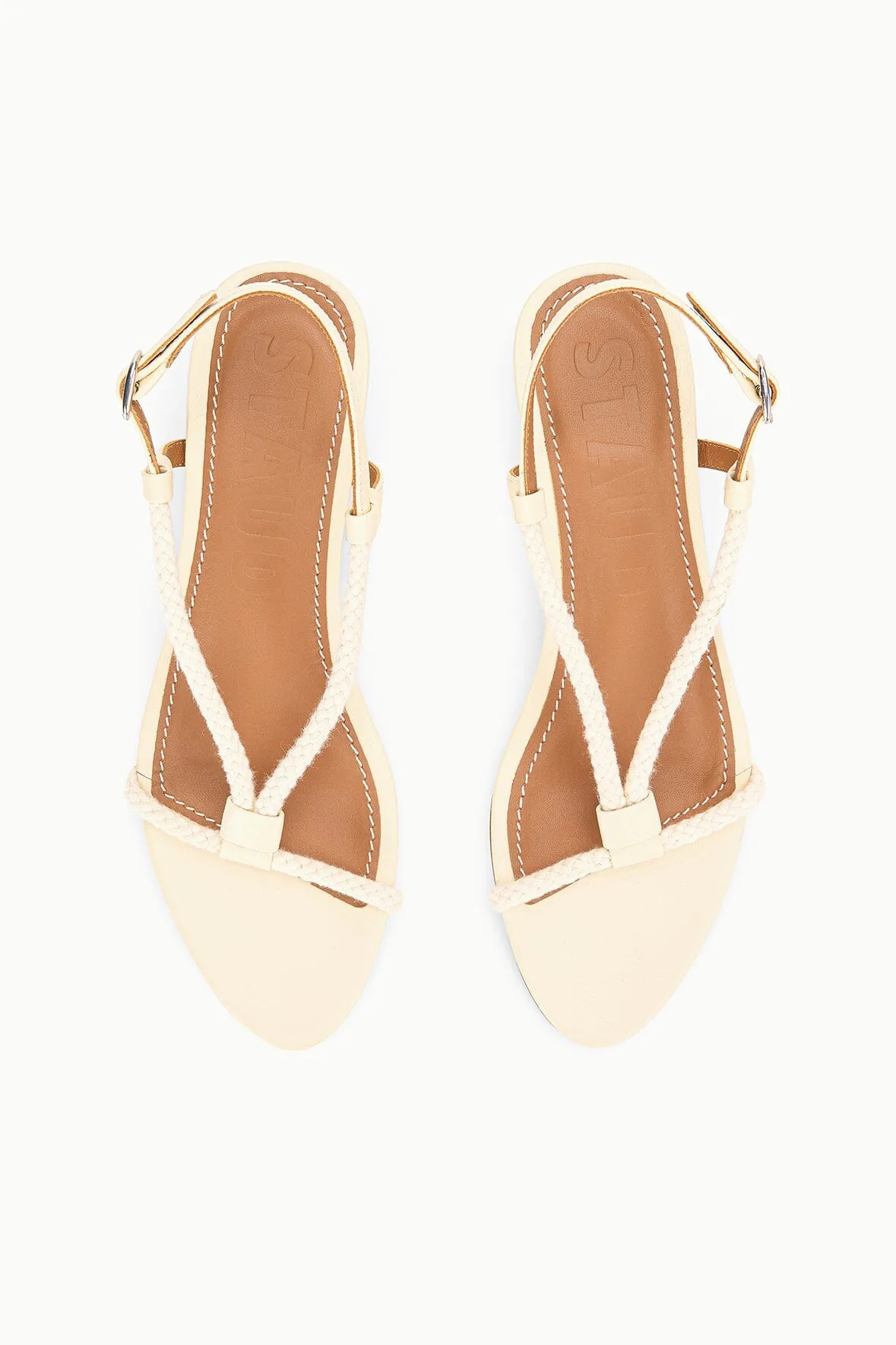 EDEN SANDAL | CREAM barefoot style
