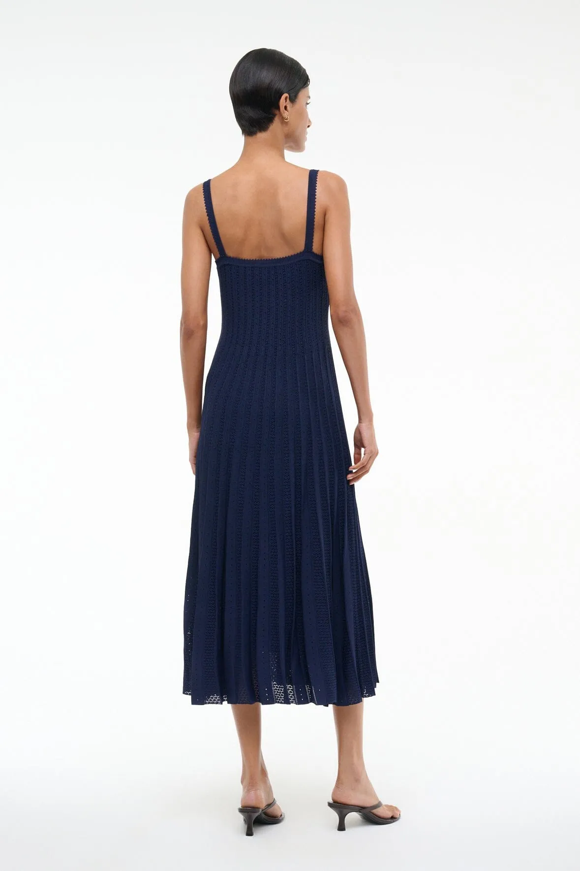 ELLEN DRESS | NAVY soft glam