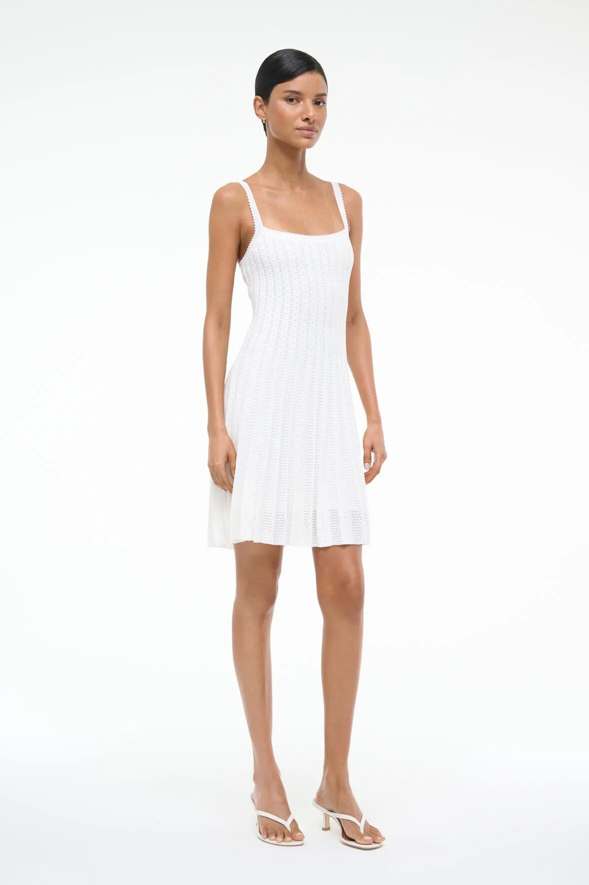 ELLEN MINI DRESS | IVORY breezy outfit