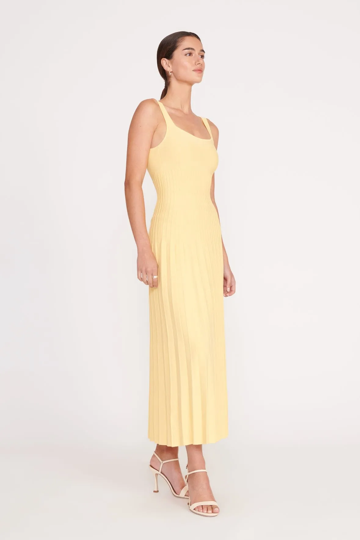 ELLISON DRESS | LEMON DROP cozy edit