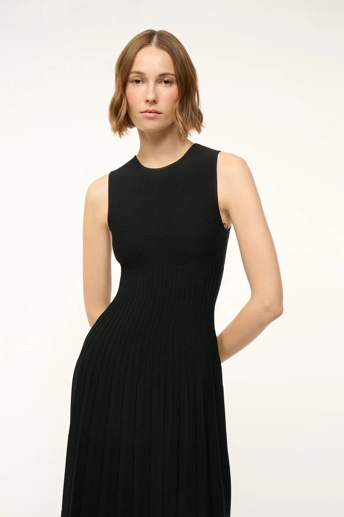 ELYSE DRESS | BLACK garden walk