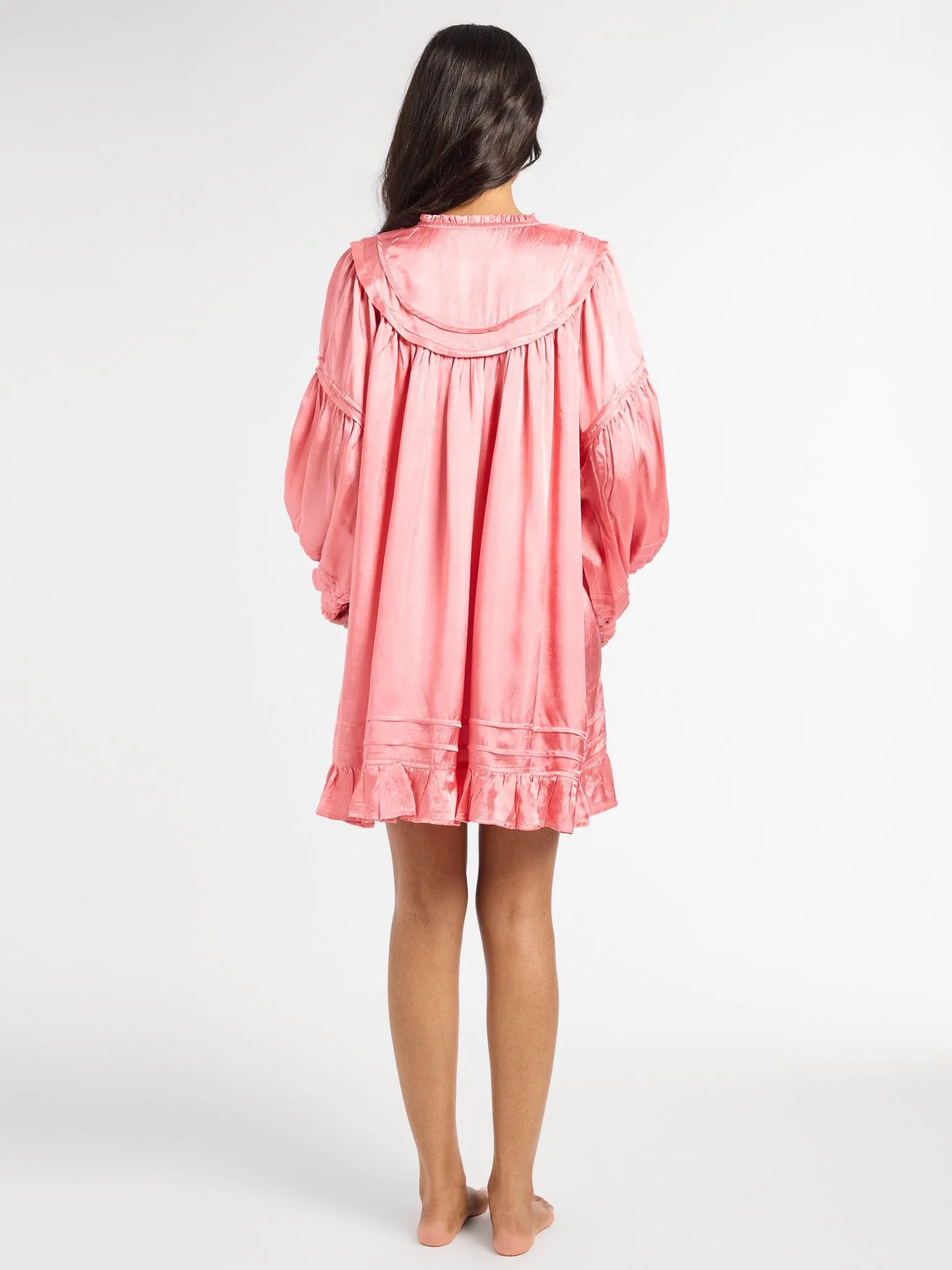 Ember Dress in Camellia flirty mood