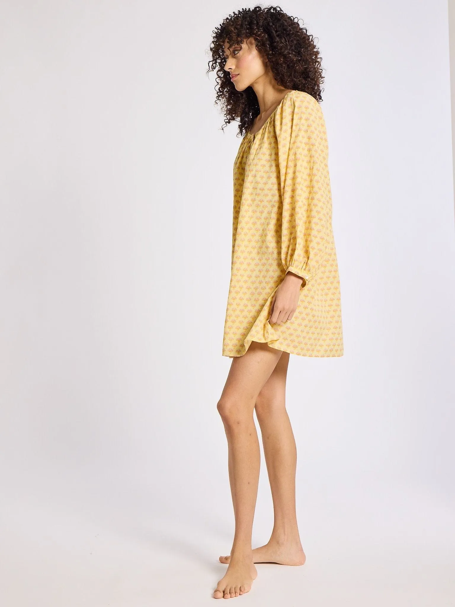 Emma Dress in Buttercup daily glam