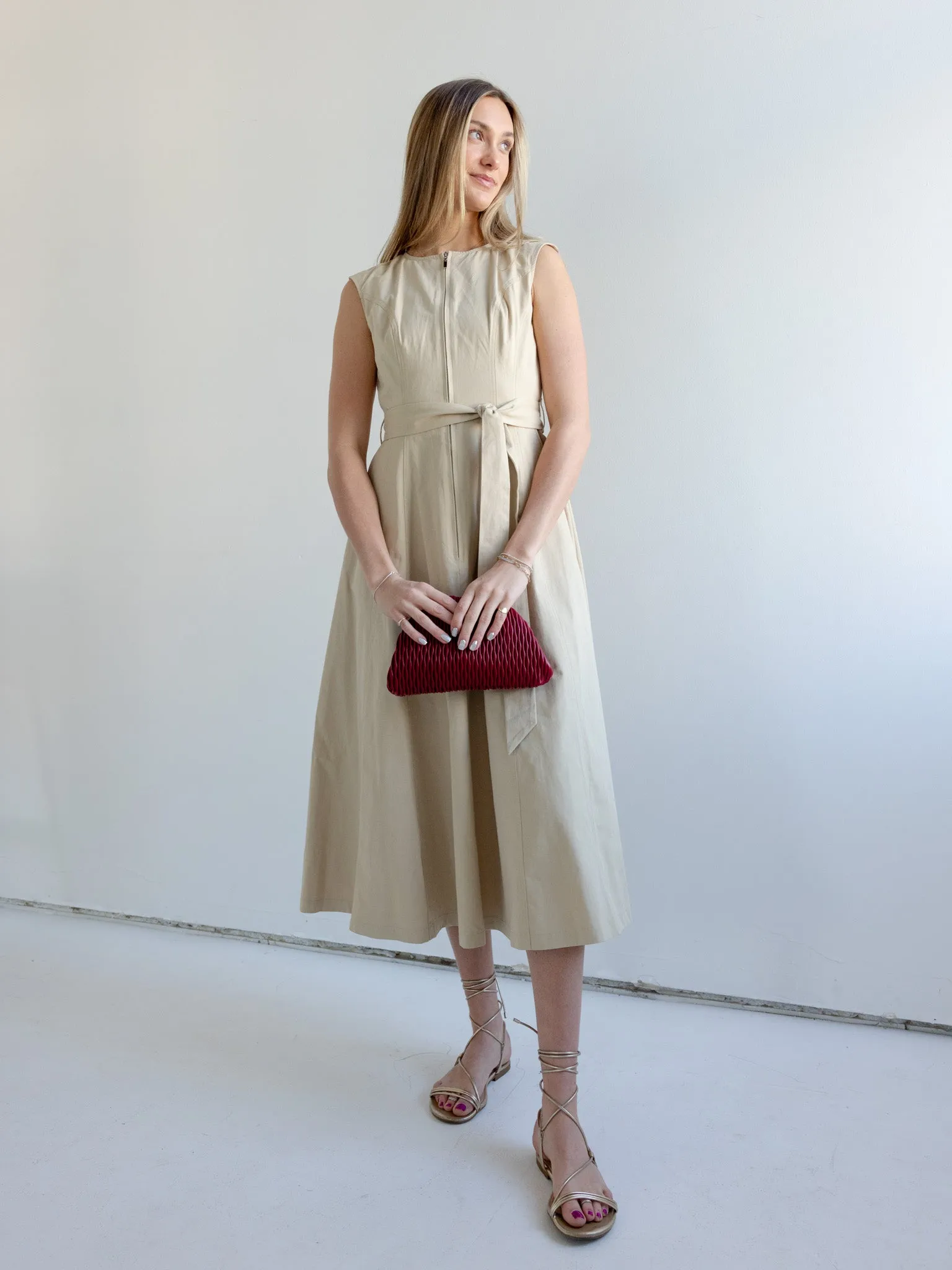 Ester Sash Dress flirty mood