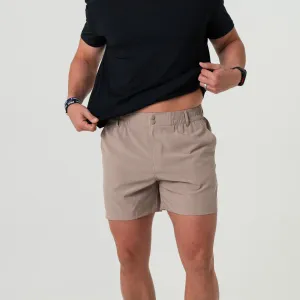 Everyday Short - Cobblestone Khaki - Duck Hunt Pocket uv protection