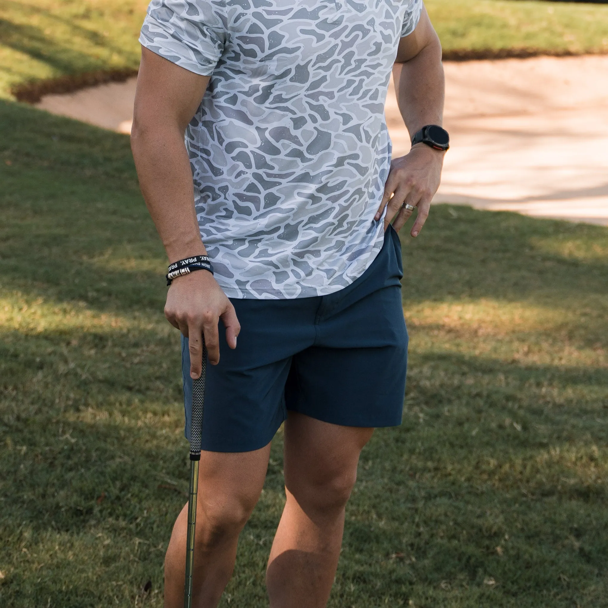 Everyday Short - Deep Water Navy - Mayan Pocket durable style